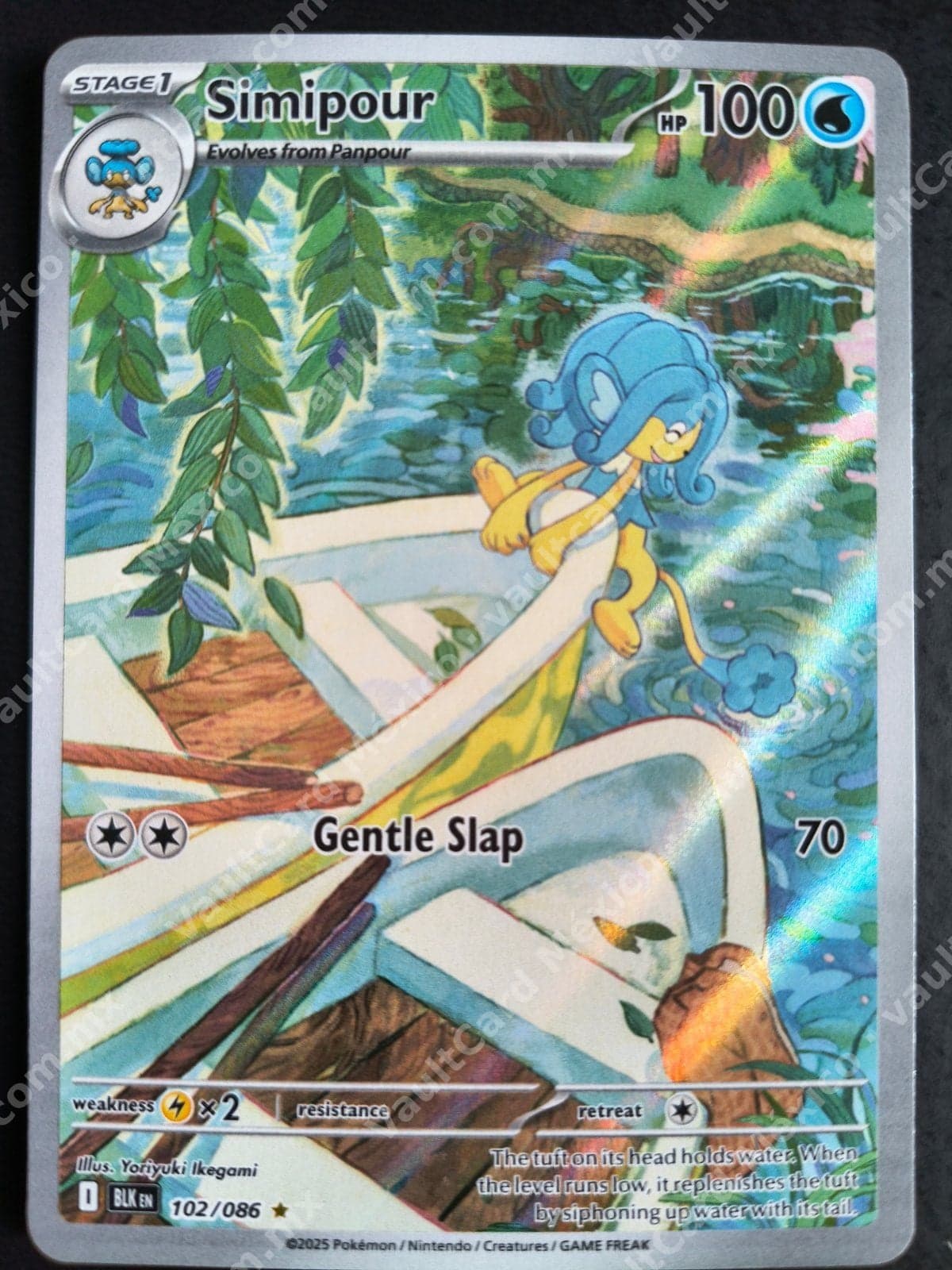 Simipour 102/086 - (BLK) Inglés - Illustration Rare