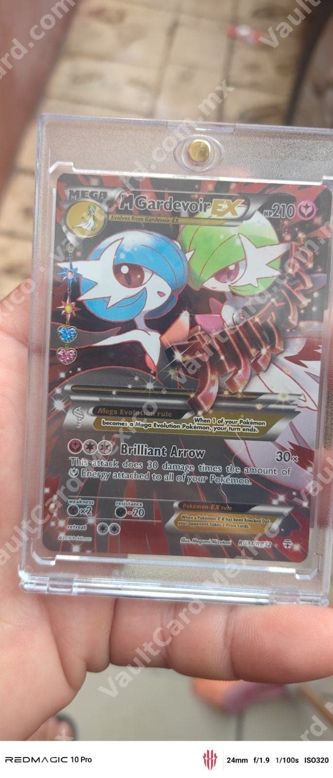 M Gardevoir EX RC31/RC32 - Generations Radiant Collection Inglés Full Art