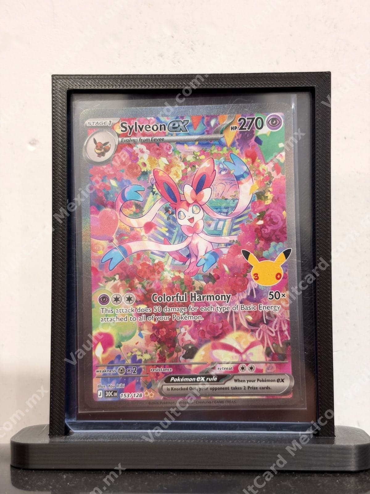 Sylveon ex 153/128 - Pokémon 151 (30C) Inglés Special Illustration Rare