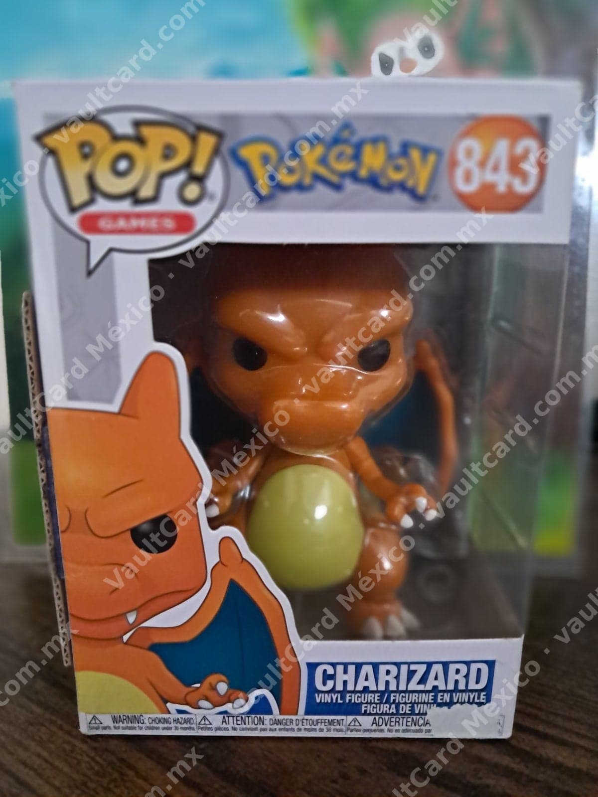 Funko Pop! Pokémon Charizard #843 - Figura de Vinilo Nueva y Sellada