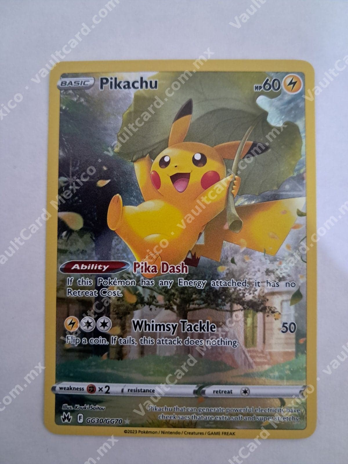 Pikachu GG30/GG70 - Crown Zenith Galarian Gallery Inglés