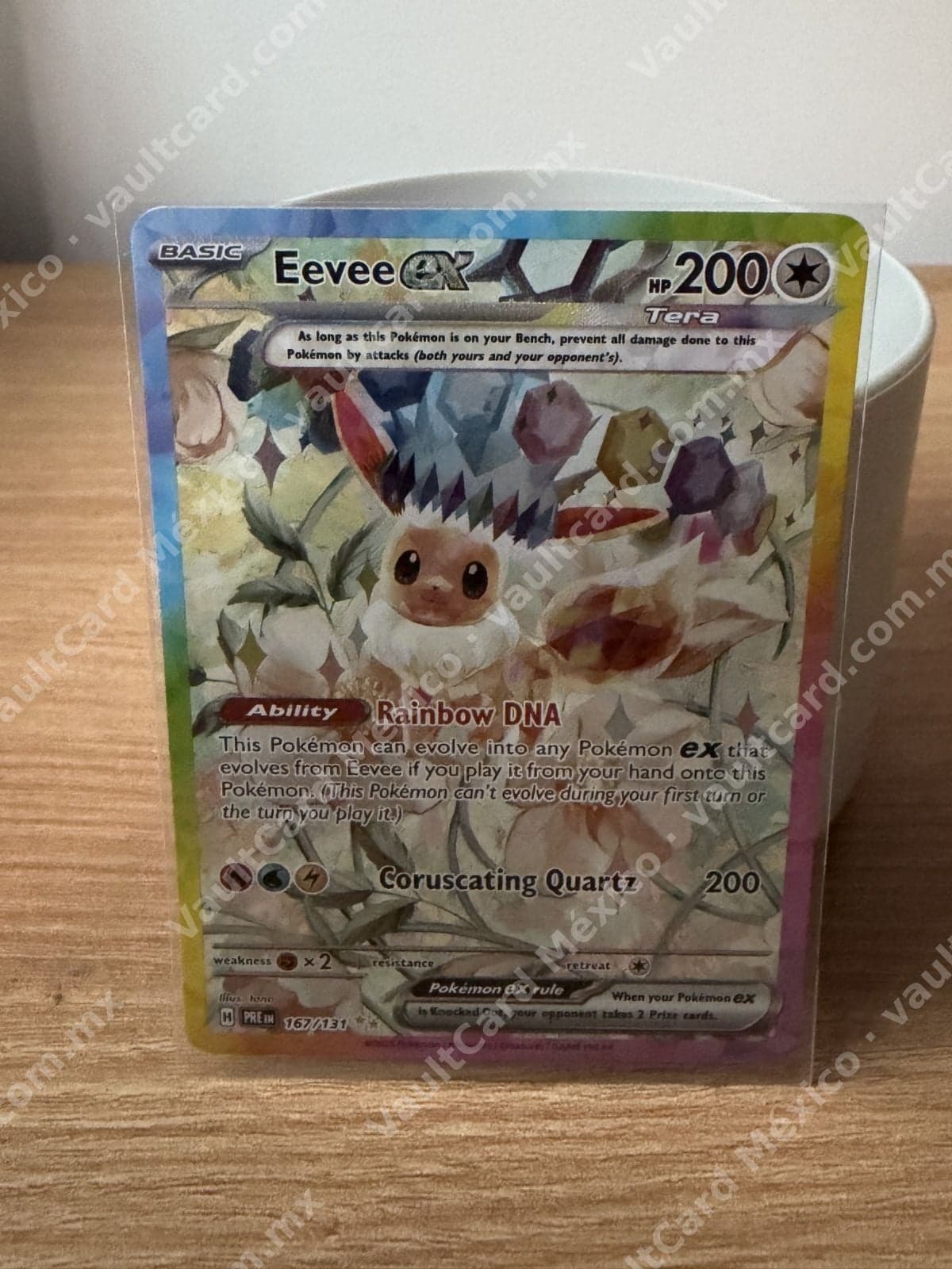 Eevee ex 167/131 - Prismatic Evolutions (PRE) Inglés - Special Illustration Rare
