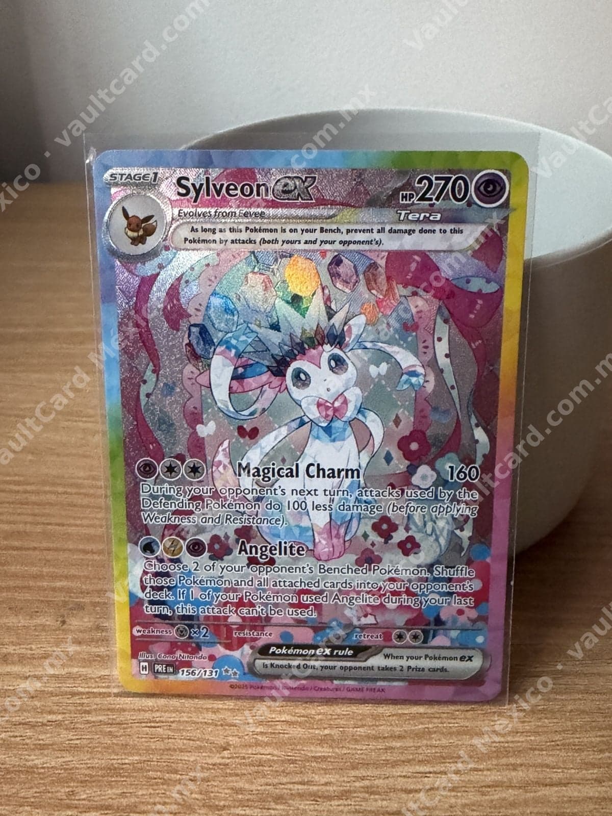 Sylveon ex 156/131 - Prismatic Evolutions (PRE) Inglés SIR