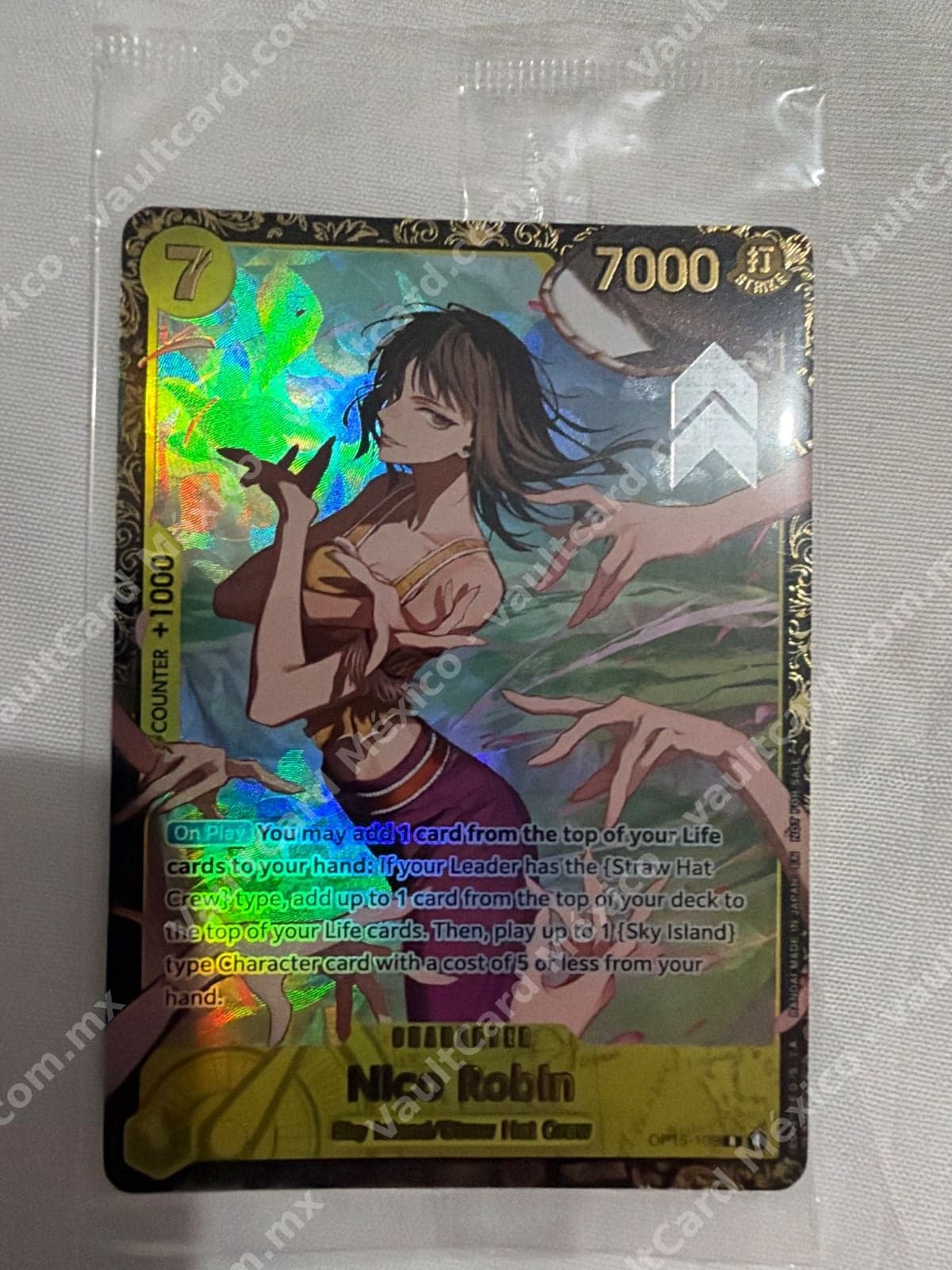 Nico Robin OP15-109 TOP 16 Alternate Art - One Piece Card Game (Inglés)