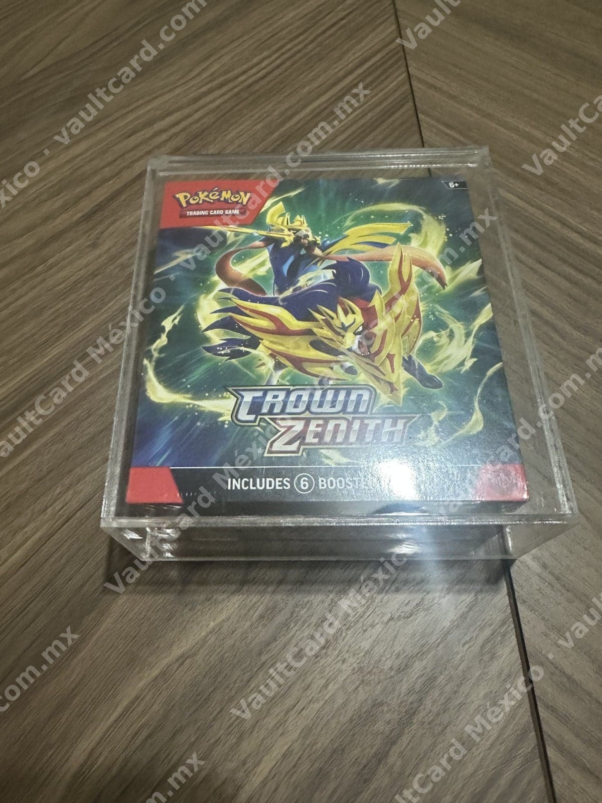 Pokémon Crown Zenith - Pack Sellado con 6 Sobres Inglés