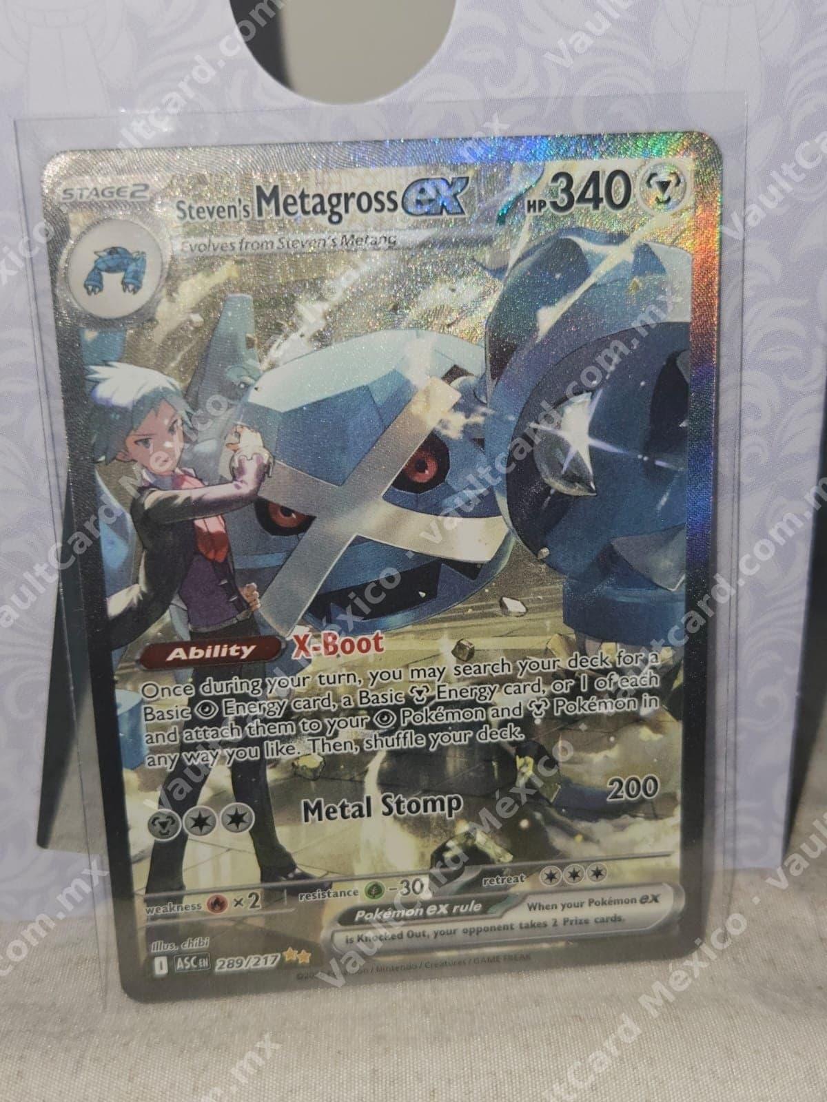 Steven's Metagross ex 289/217 - (ASC) Inglés