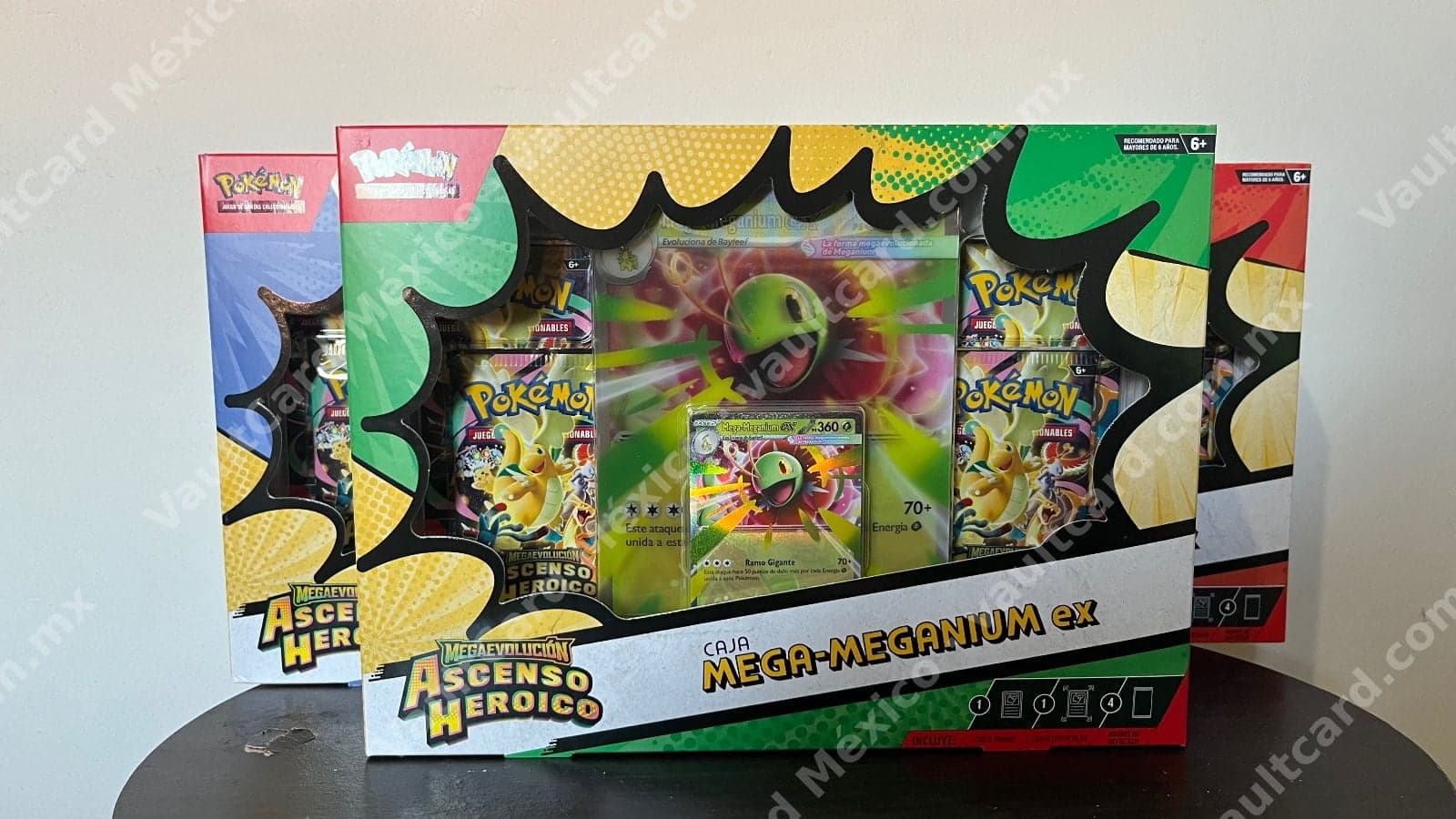 Caja Mega-Meganium ex - Megaevolución Ascenso Heroico (ASC) Español