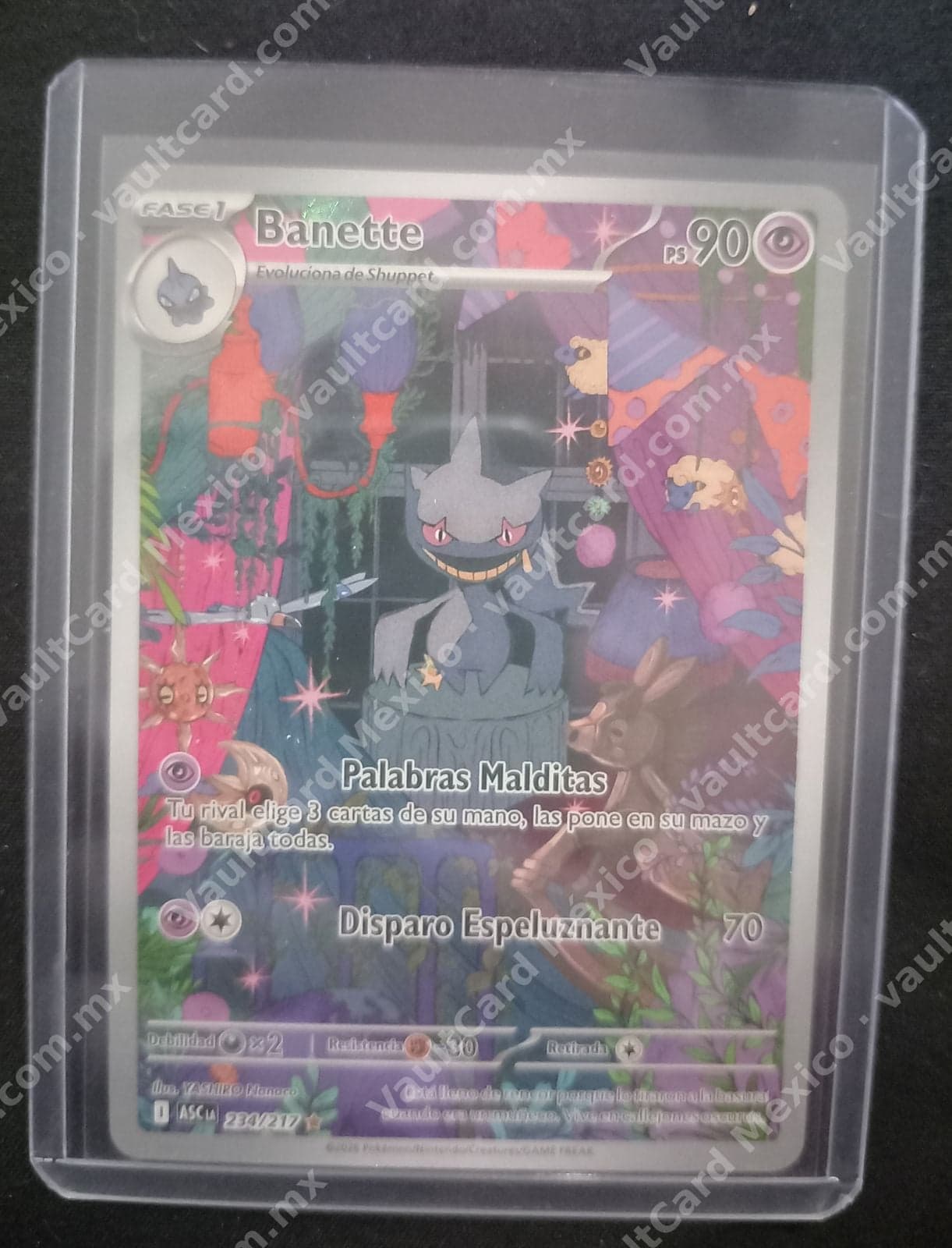 Banette 234/217 - (ASC) Español - Illustration Rare — foto 1