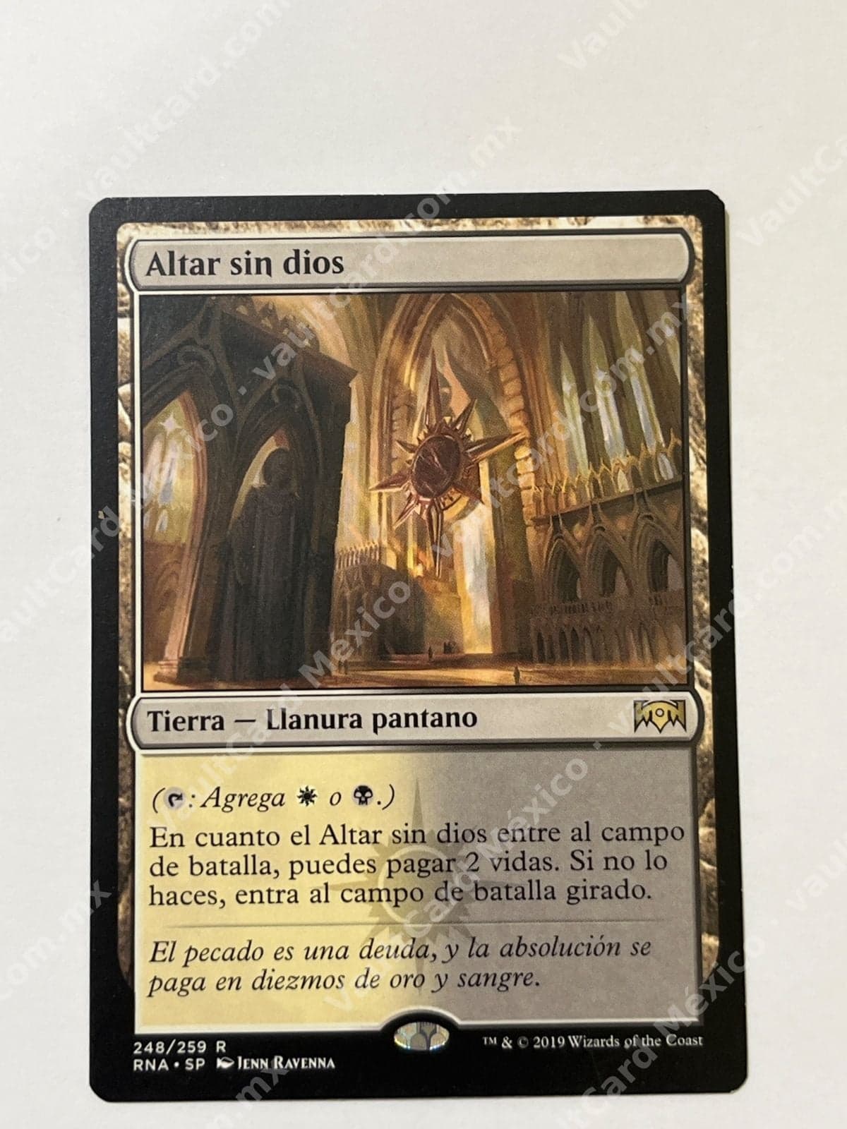 Altar sin dios 248/259 - Ravnica Allegiance (RNA) - Español - Rara