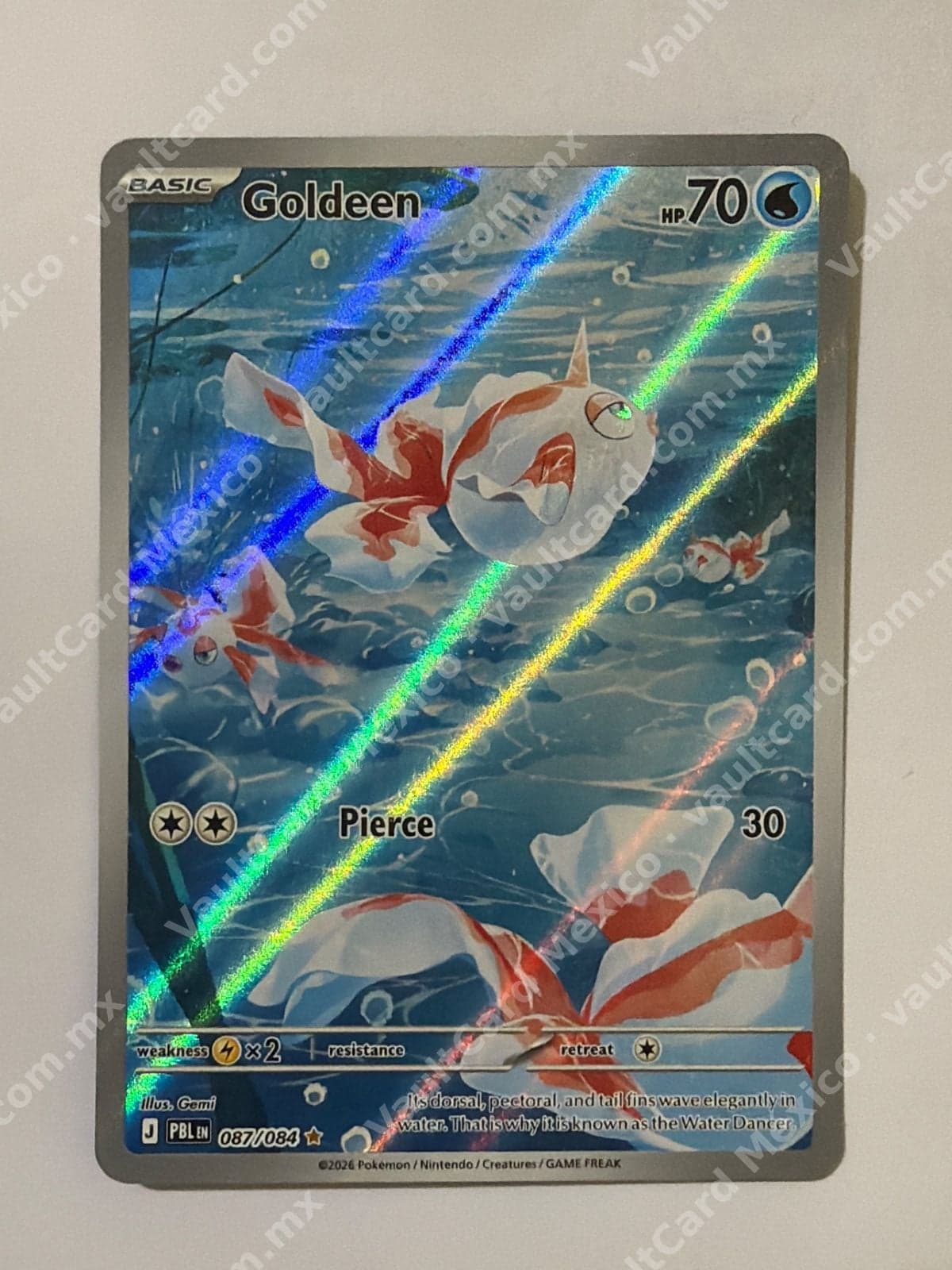 Goldeen 087/084 - (PBL) Inglés - Illustration Rare