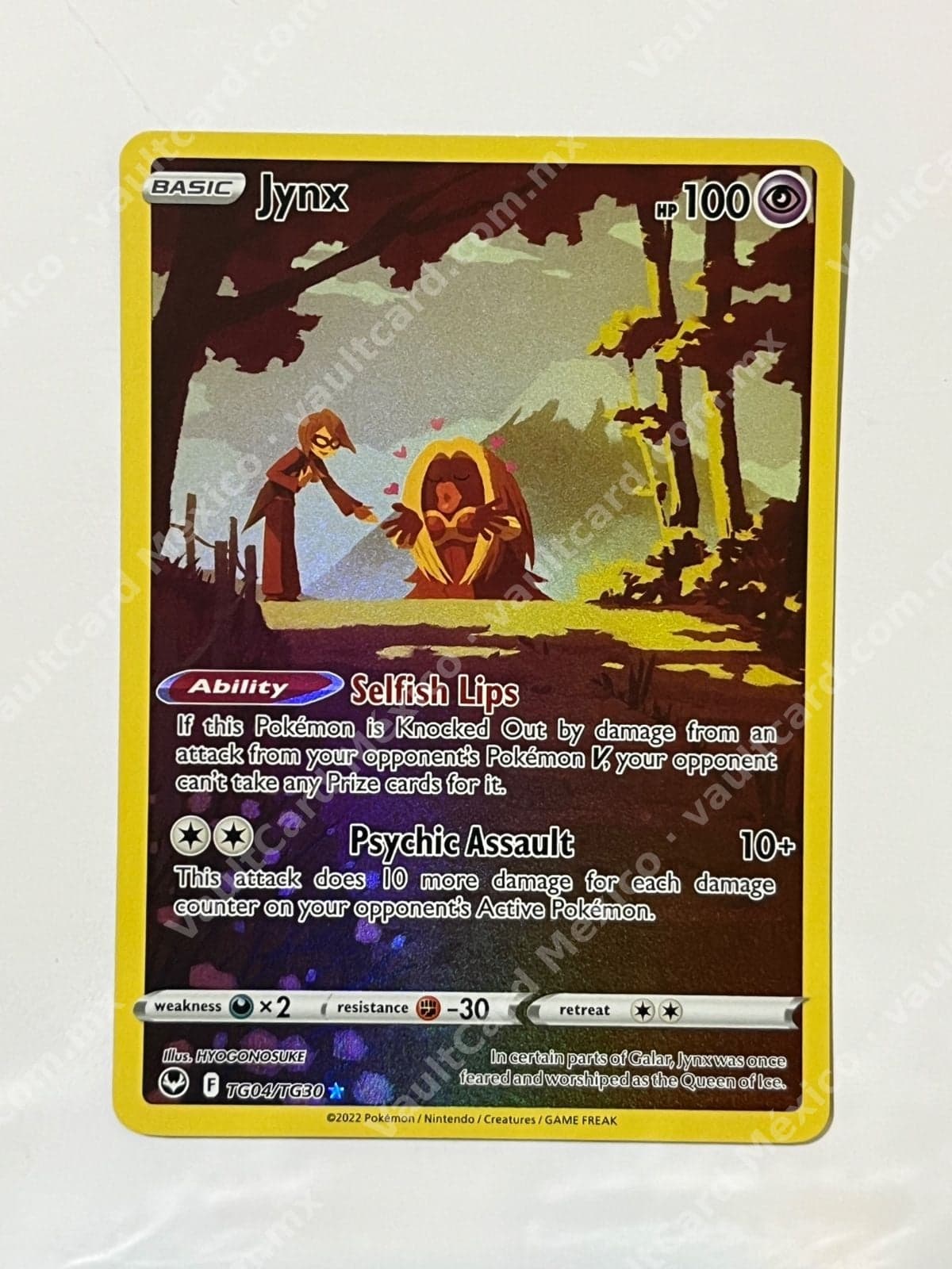 Jynx TG04/TG30 - Silver Tempest Trainer Gallery Inglés
