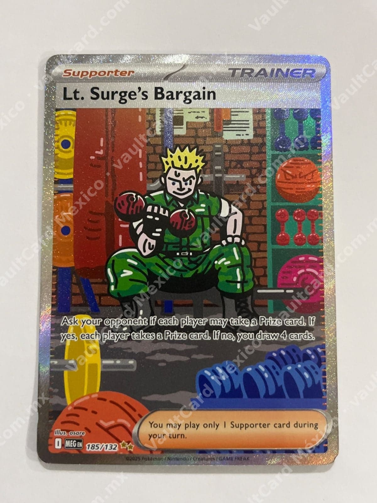 Lt. Surge's Bargain 185/132 - (MEG) Inglés - Special Illustration Rare