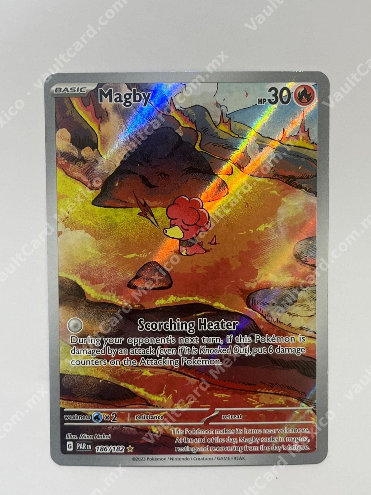 Magby 186/182 - Paradox Rift (PAR) Illustration Rare Inglés