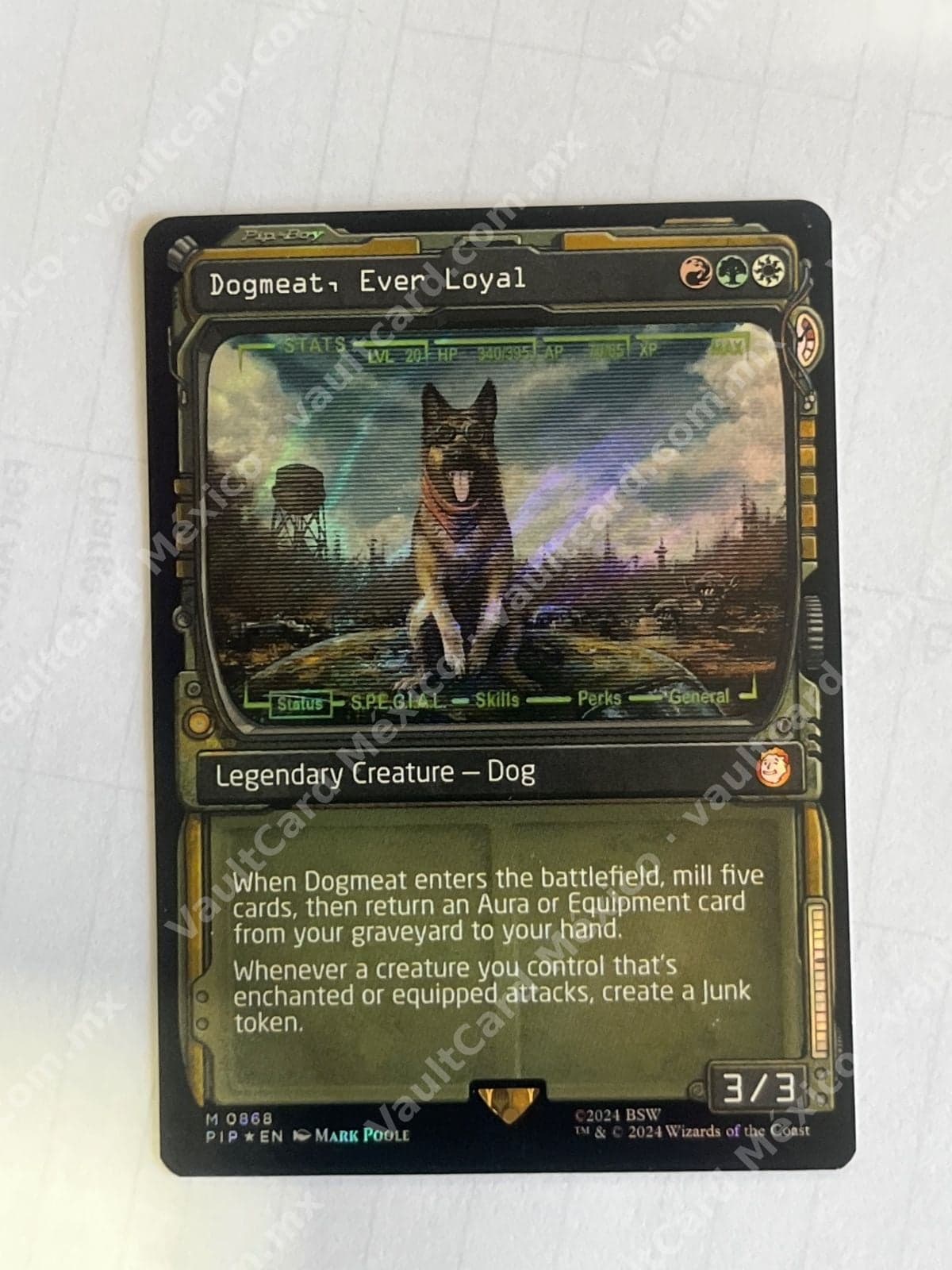 Dogmeat ever loyal surge foil Falout magic