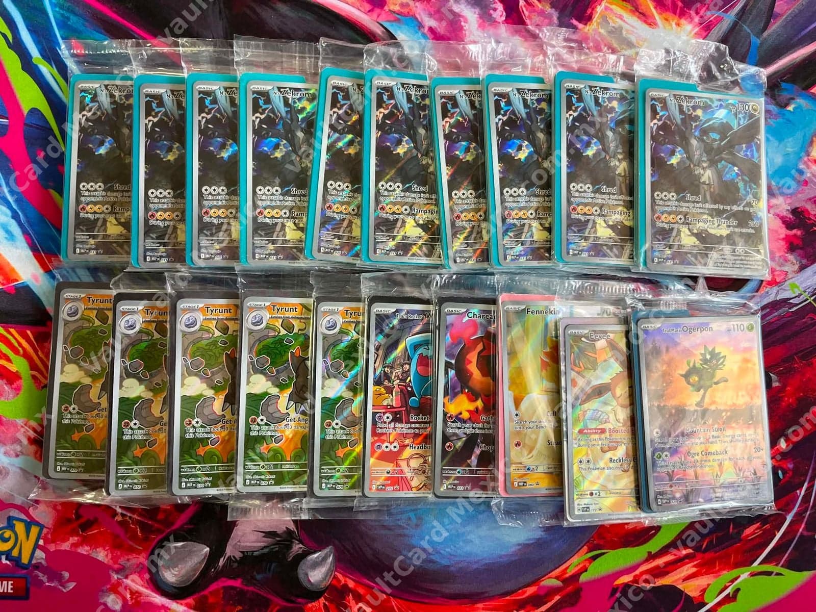 Lote de cartas promo Pokémon TCG - Zekrom, Tyrunt, Ogerpon y más (Inglés) — foto 1