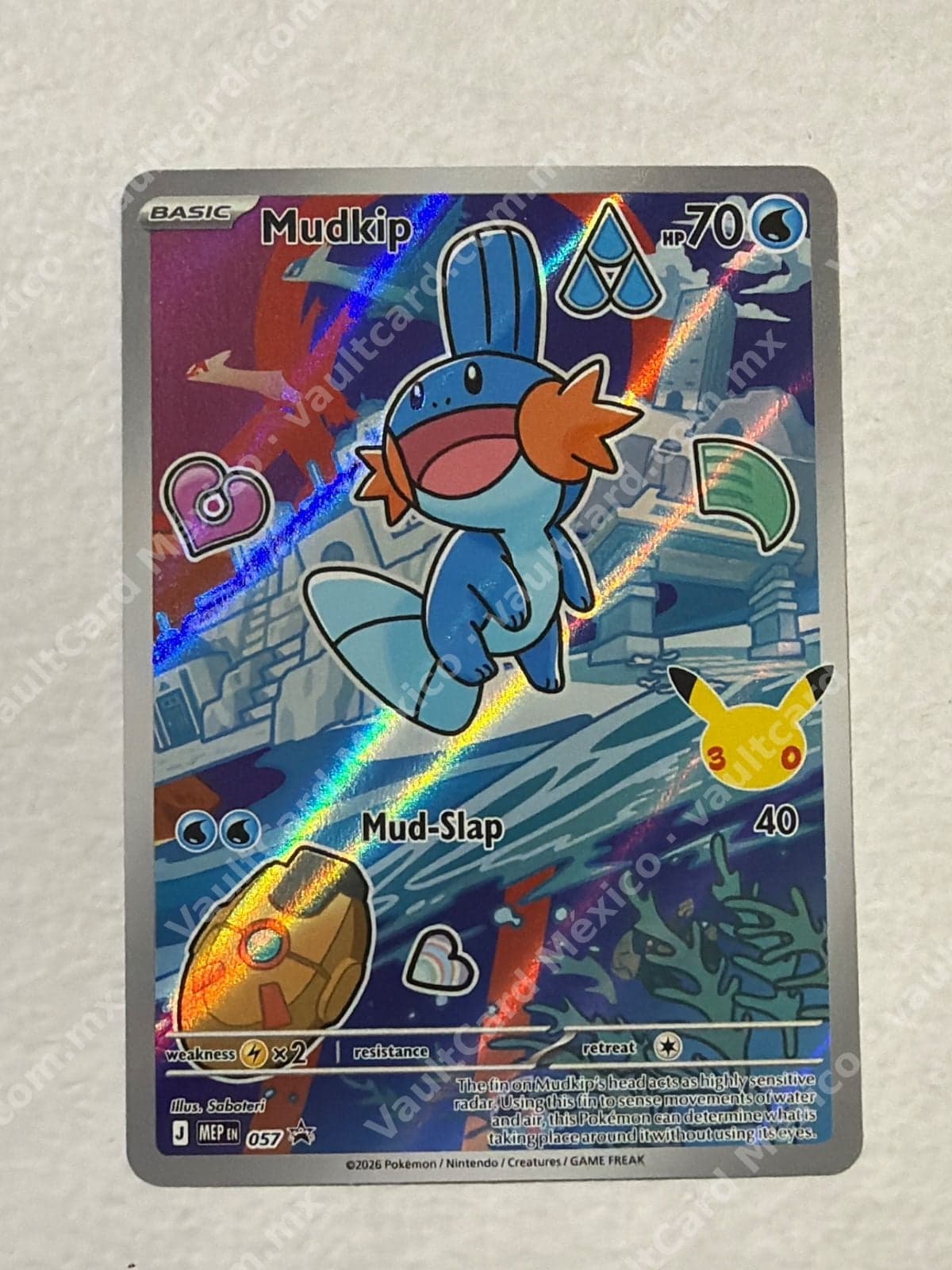 Mudkip 057 Promo (MEP) Inglés - Holo