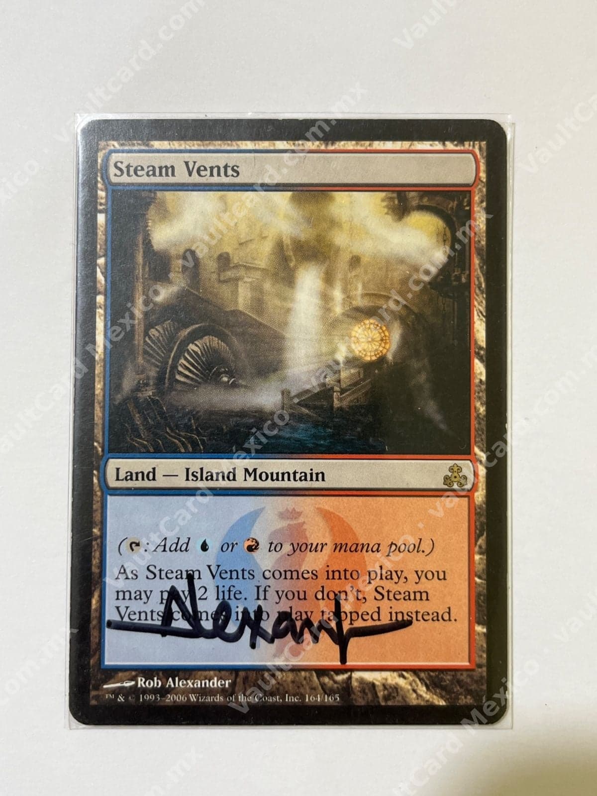 Steam Vents 164/165 - Guildpact (GPT) - Inglés - Firmada por Rob Alexander