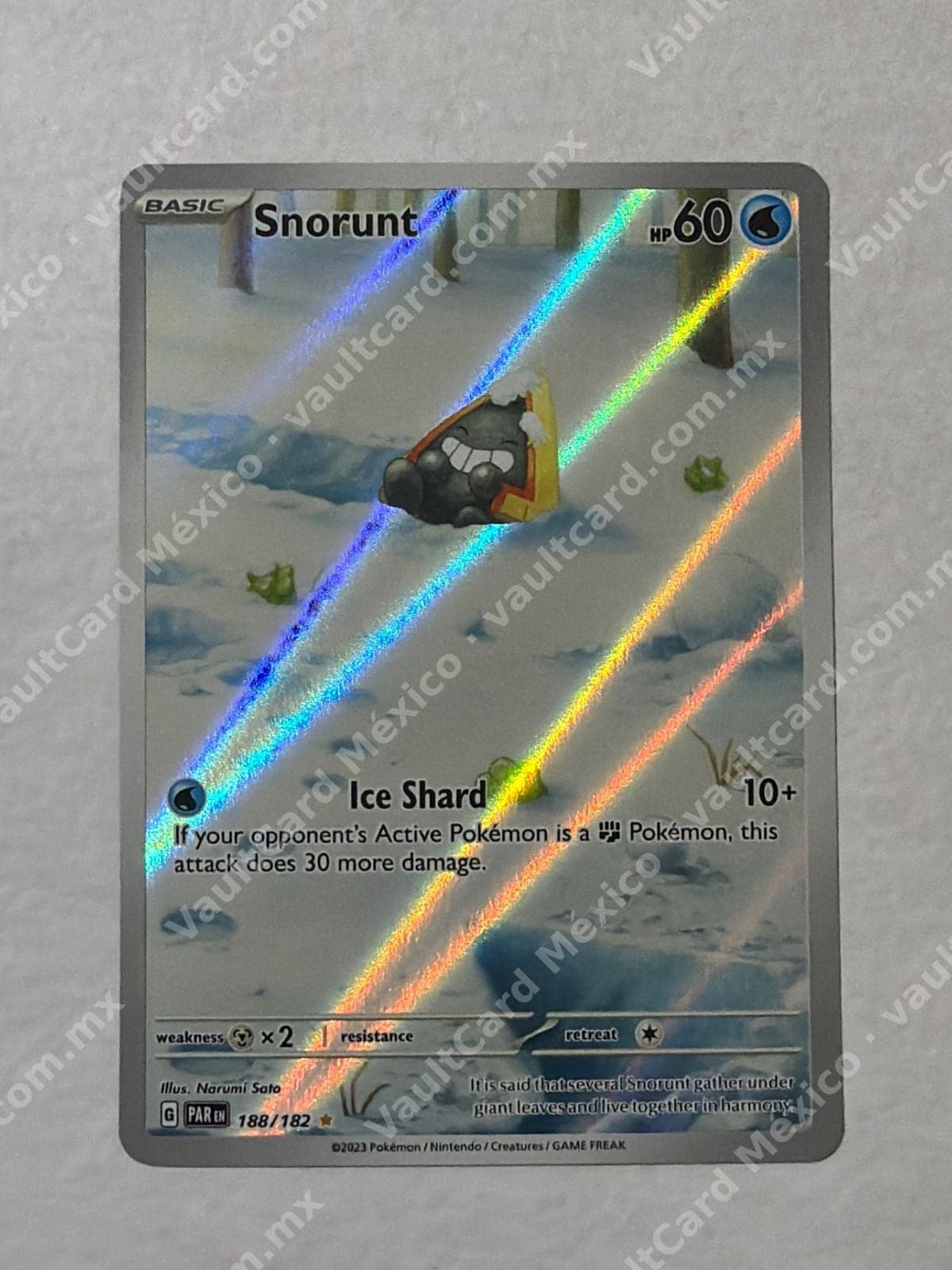 Snorunt 188/182 - Paradox Rift (PAR) Inglés - Illustration Rare