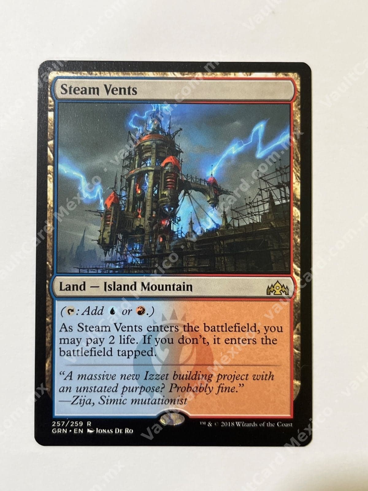 Steam Vents 257/259 - Guilds of Ravnica (GRN) - Inglés - Rare