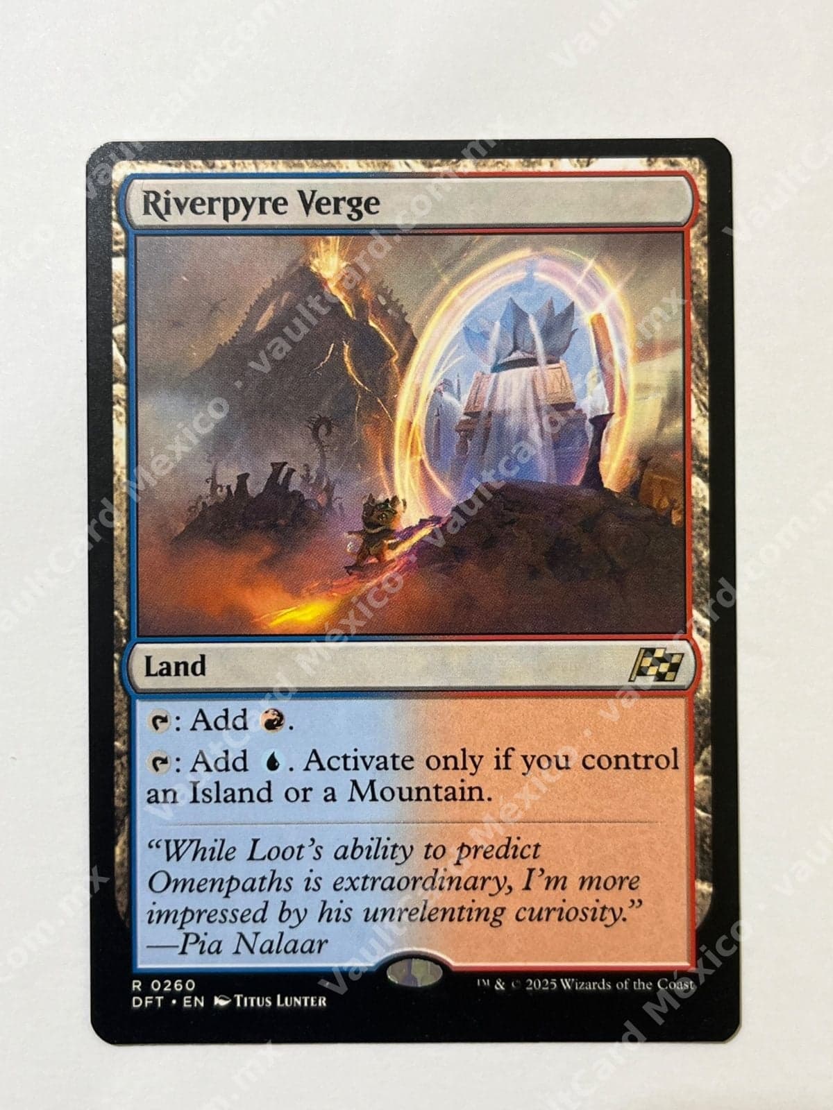 Riverpyre Verge #0260 - Aetherdrift (DFT) - Inglés - Rara