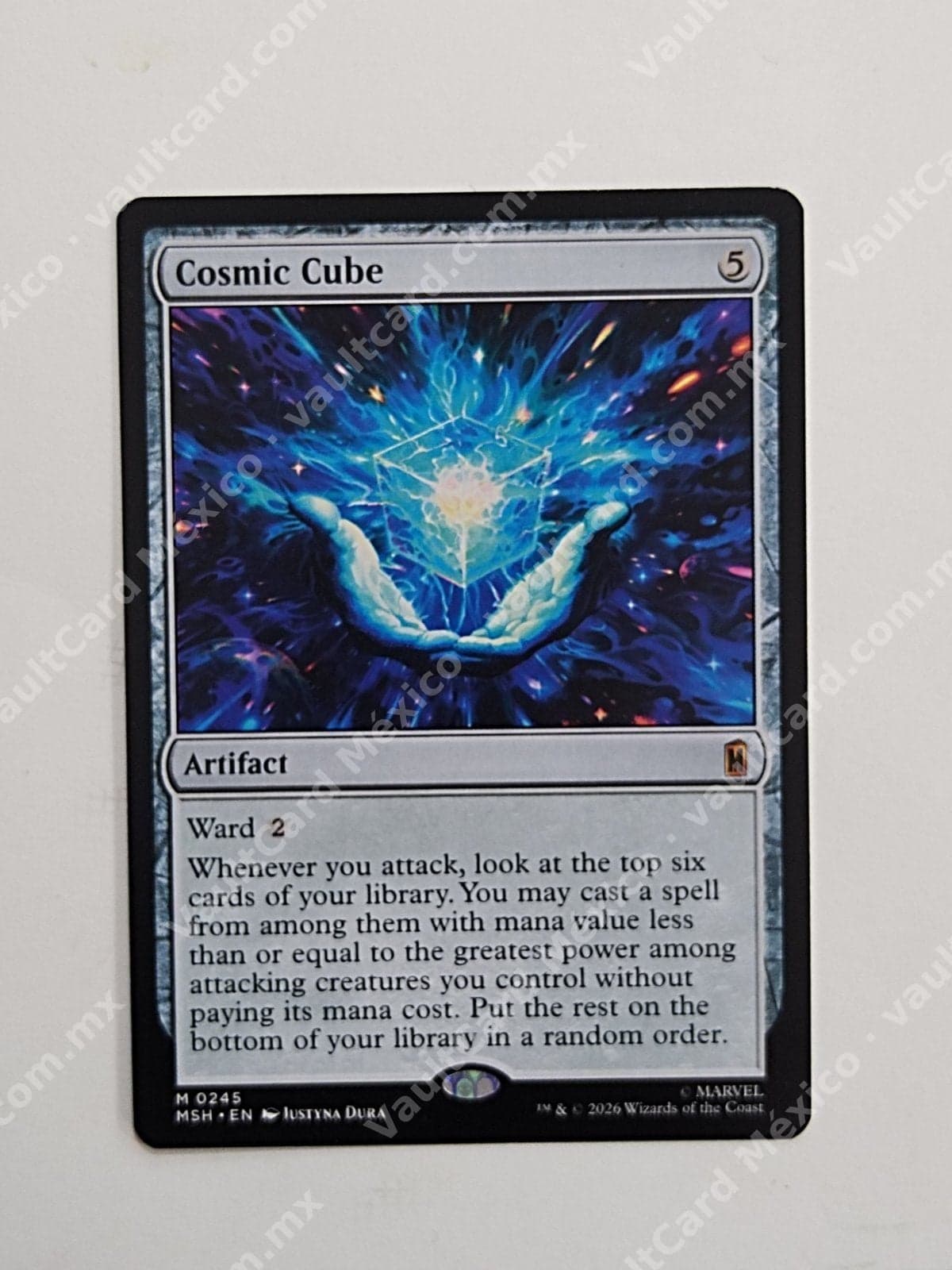 Cosmic Cube - 0245 (MSH) Mythic Rare - Inglés