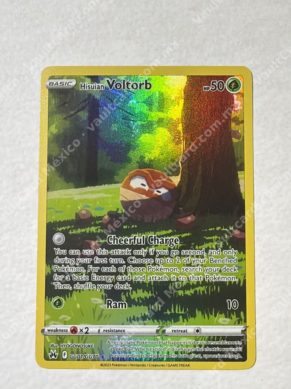 Hisuian Voltorb GG01/GG70 - Crown Zenith Galarian Gallery Inglés