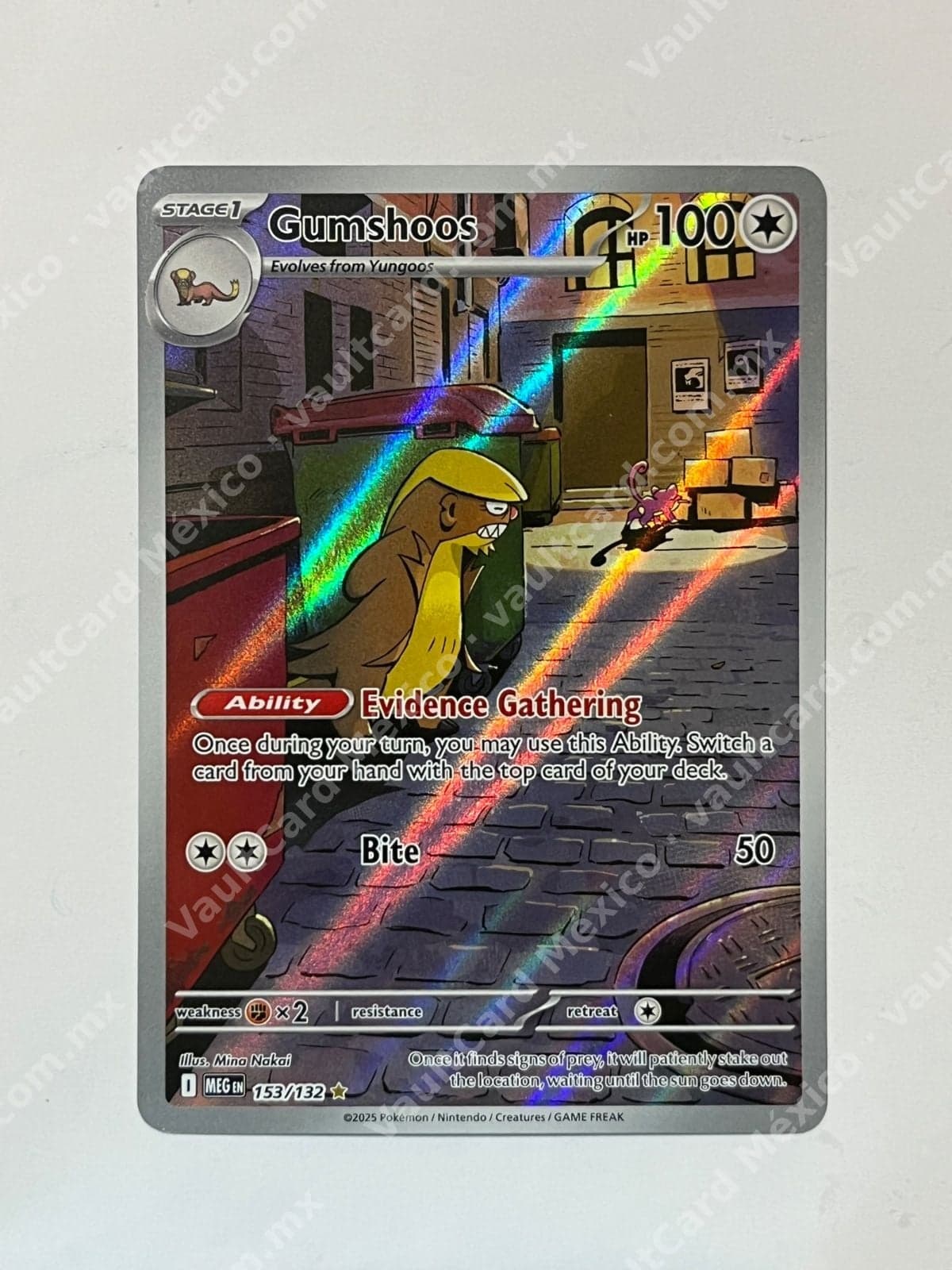 Gumshoos 153/132 - (MEG) Inglés Illustration Rare