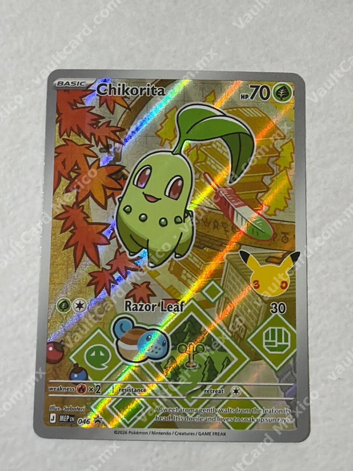 Chikorita 046 Promo (MEP) Inglés - Holo