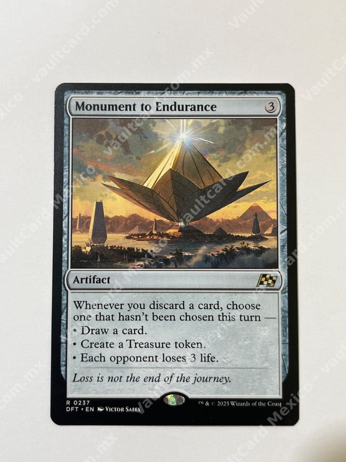 Monument to Endurance 0237 - Aetherdrift (DFT) - Inglés - Rara