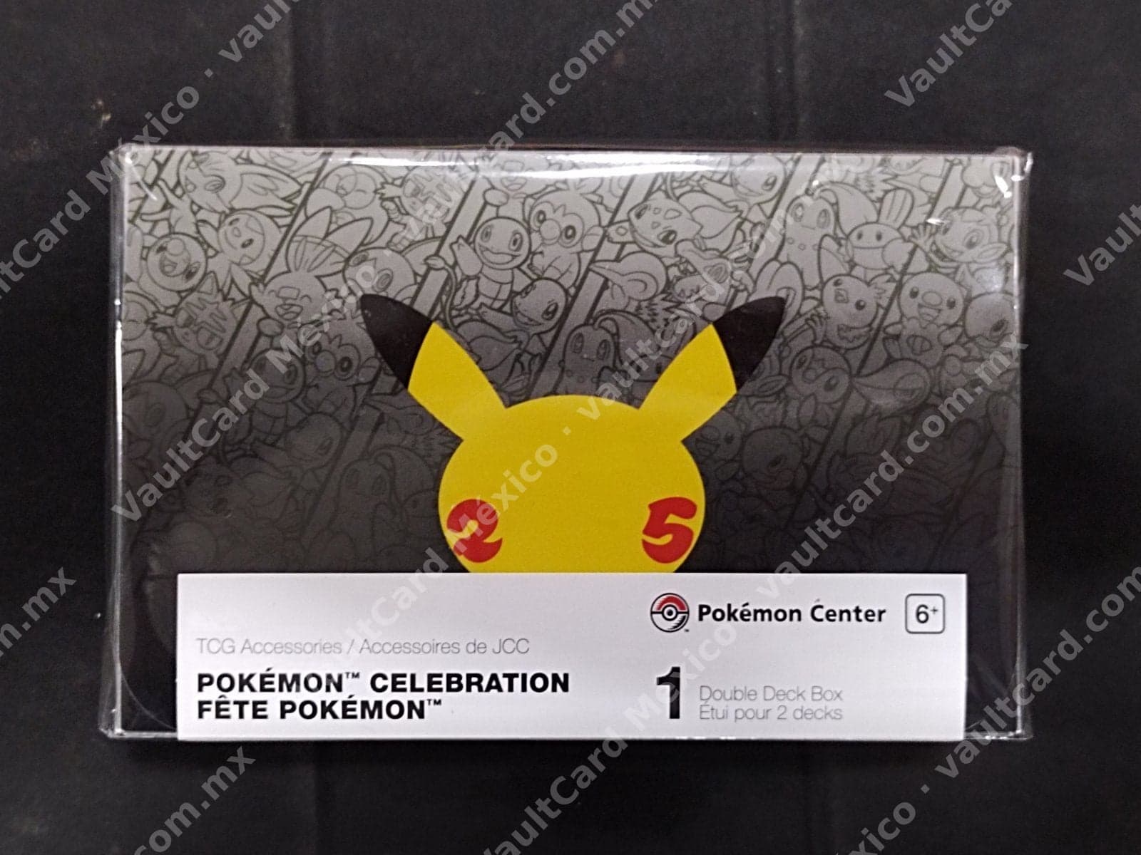 Pokémon Celebration 25 Aniversario - Double Deck Box Pokémon Center Sellado
