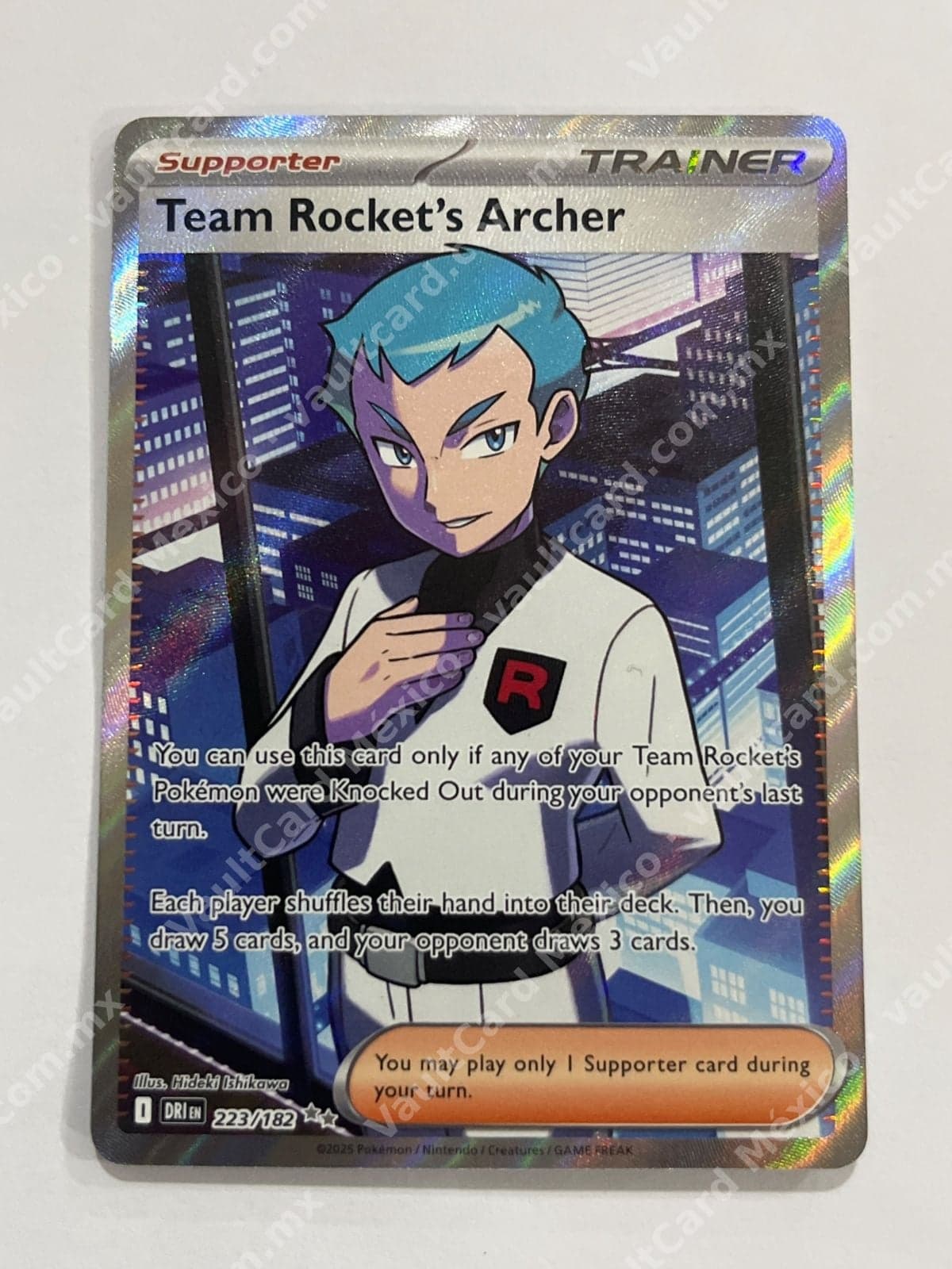 Team Rocket's Archer 223/182 - (DRI) Inglés