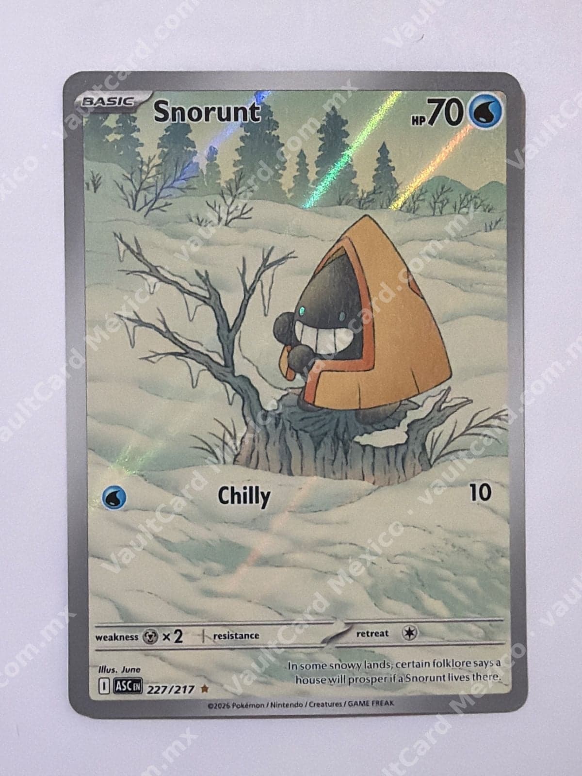 Snorunt 227/217 - (ASC) Inglés Illustration Rare