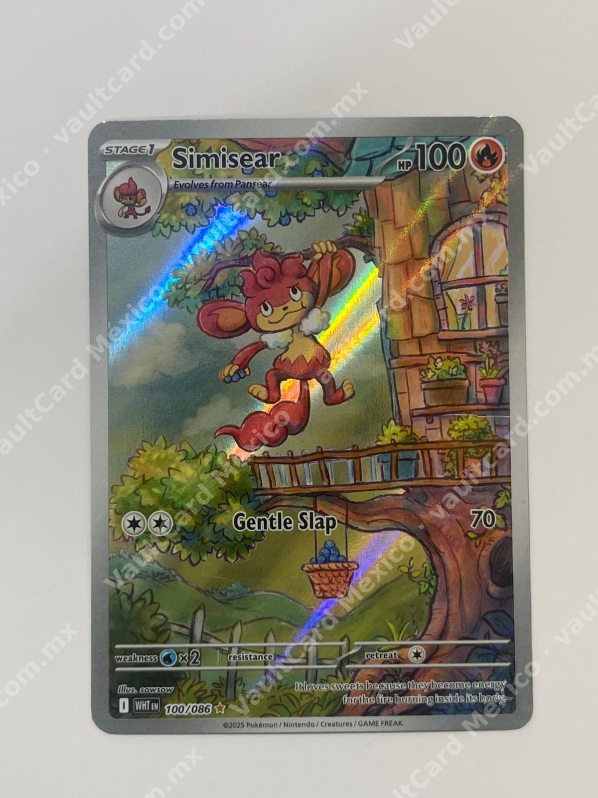 Simisear 100/086 - (WHT) Inglés Illustration Rare