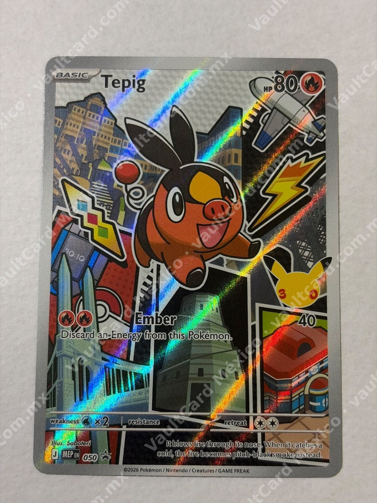 Tepig 050 - Promo (MEP) Inglés - Holo