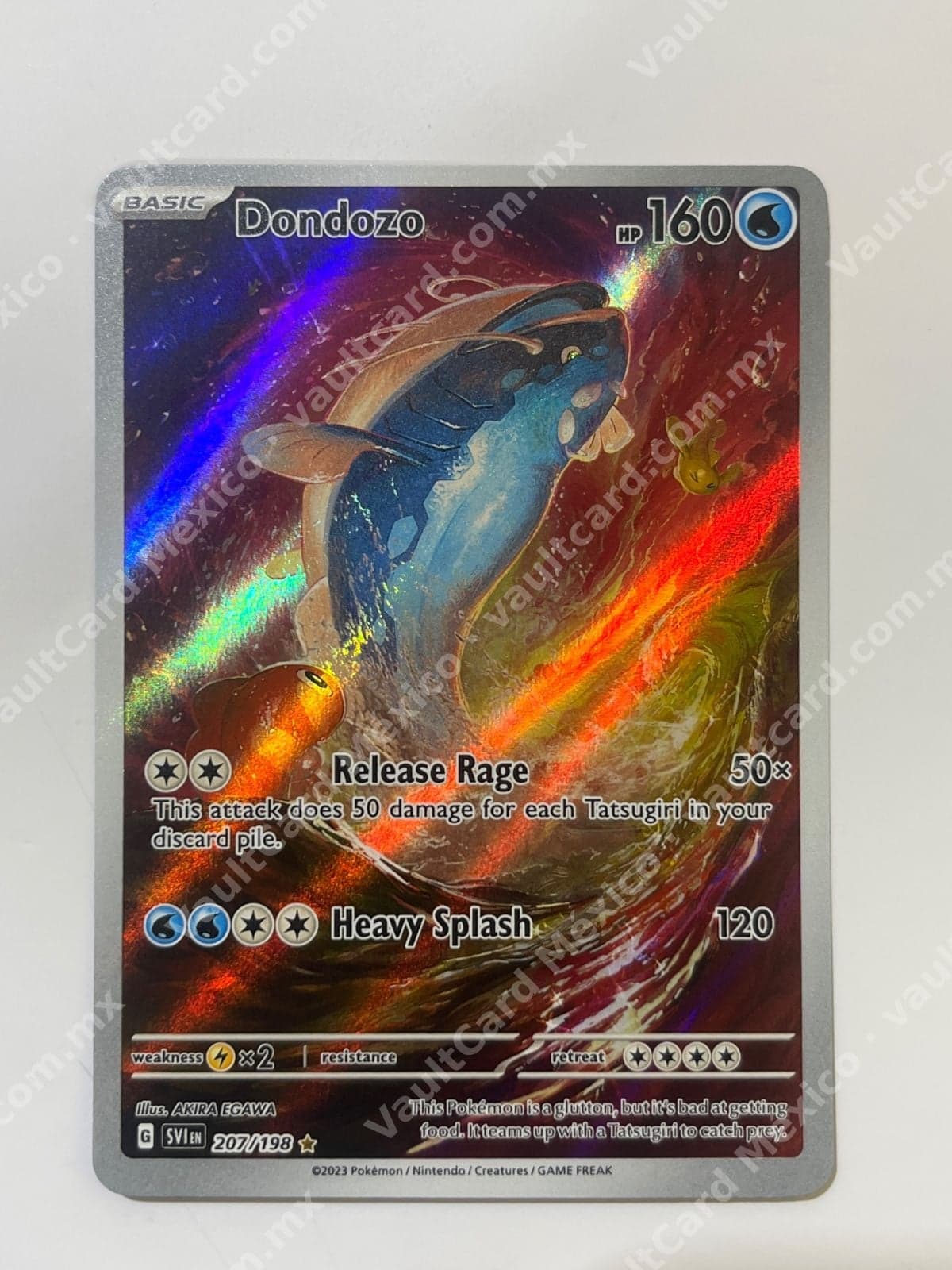 Dondozo 207/198 - Scarlet & Violet (SVI) Illustration Rare Inglés