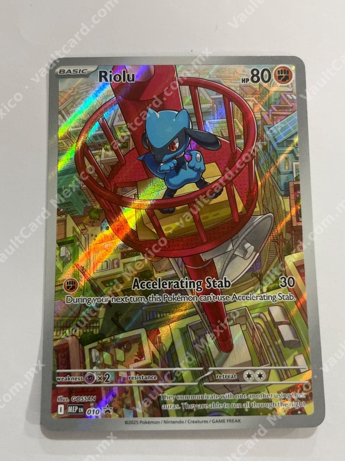 Riolu 010 - Promo (MEP) Inglés - Illustration Rare