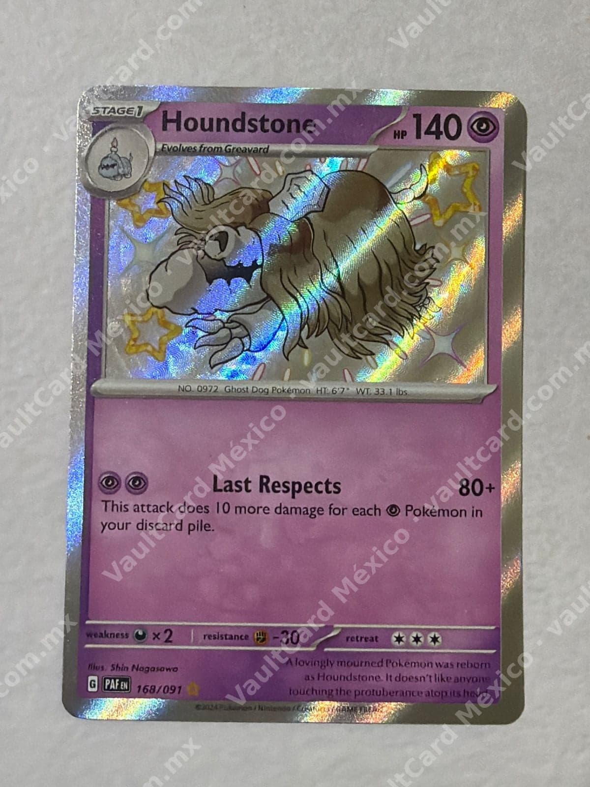 Houndstone 168/091 - PAF Inglés