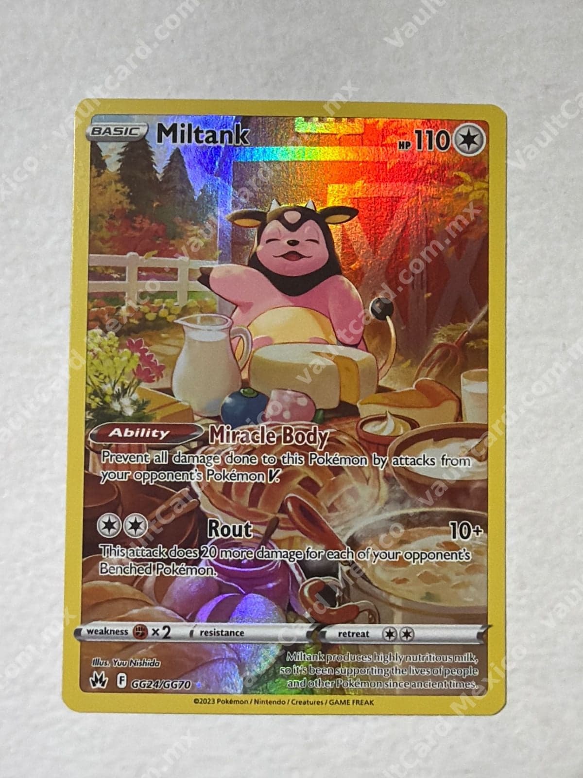 Miltank GG24/GG70 - Crown Zenith Galarian Gallery Inglés