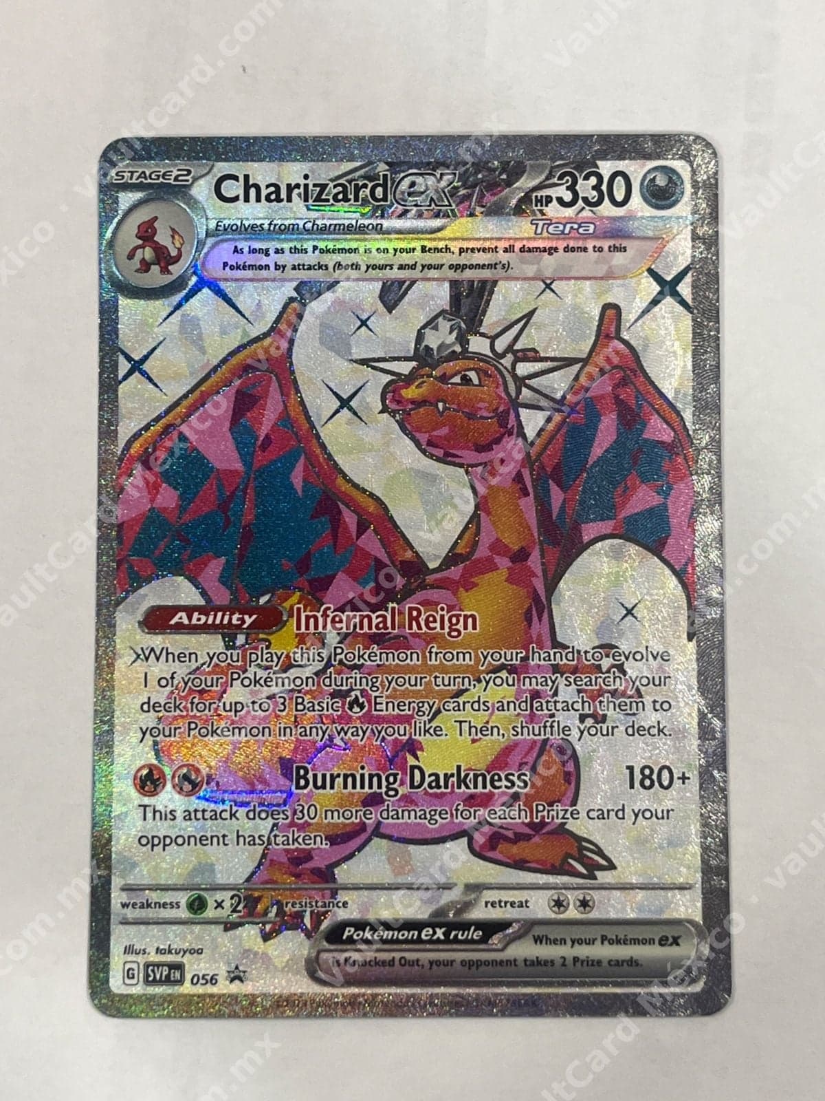 Charizard ex 056 - Promo (SVP) Inglés Tera