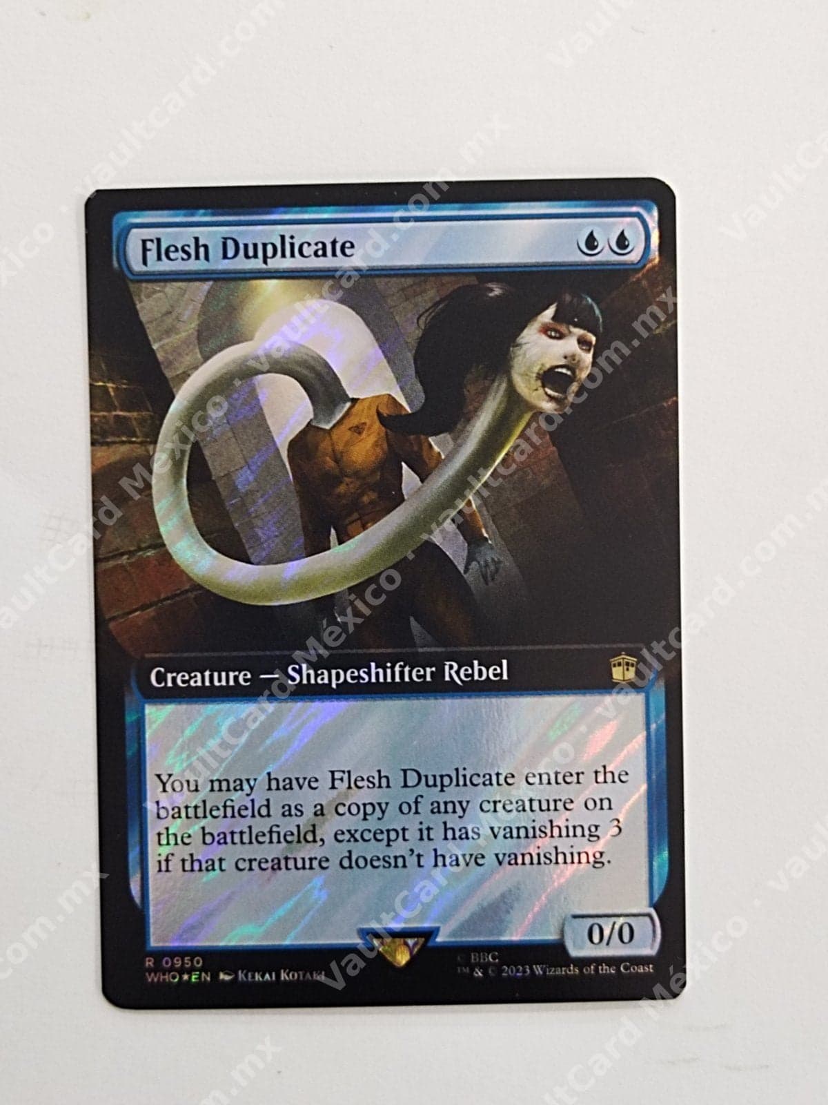 Flesh Duplicate #0950 - Doctor Who (WHO) - Inglés - Borderless surge Foil