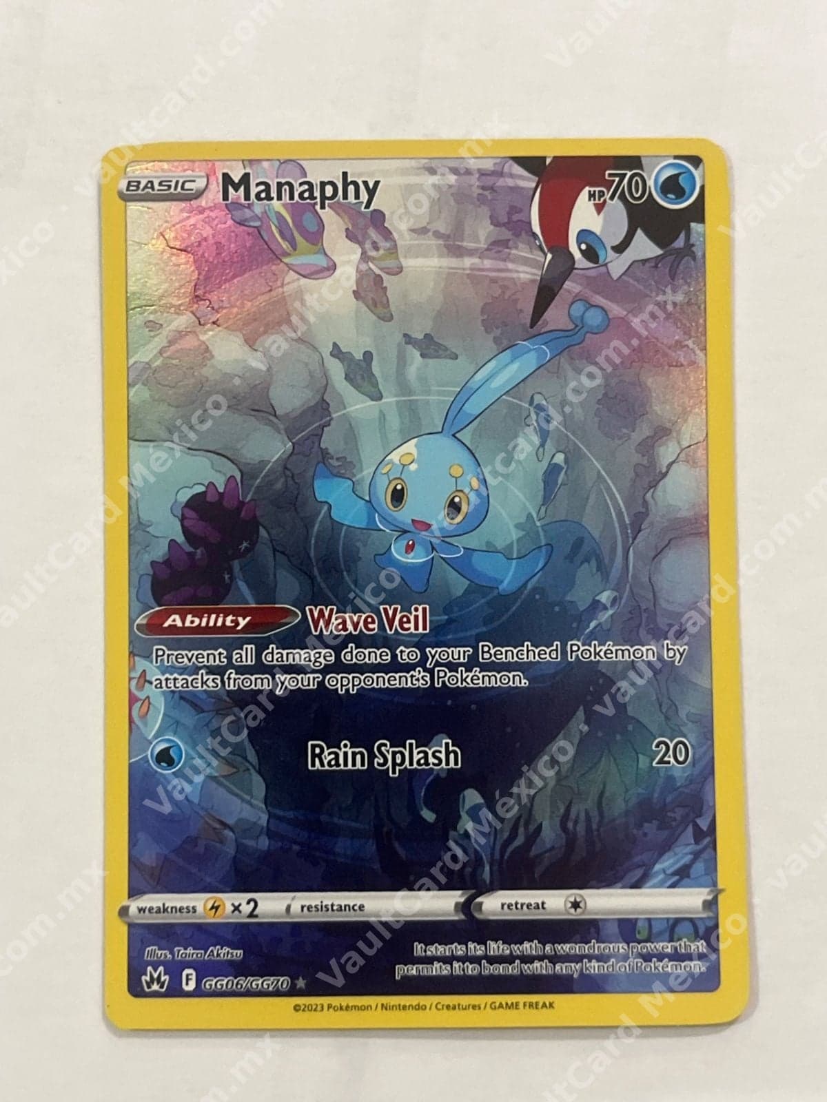 Manaphy GG06/GG70 - Crown Zenith Galarian Gallery Inglés
