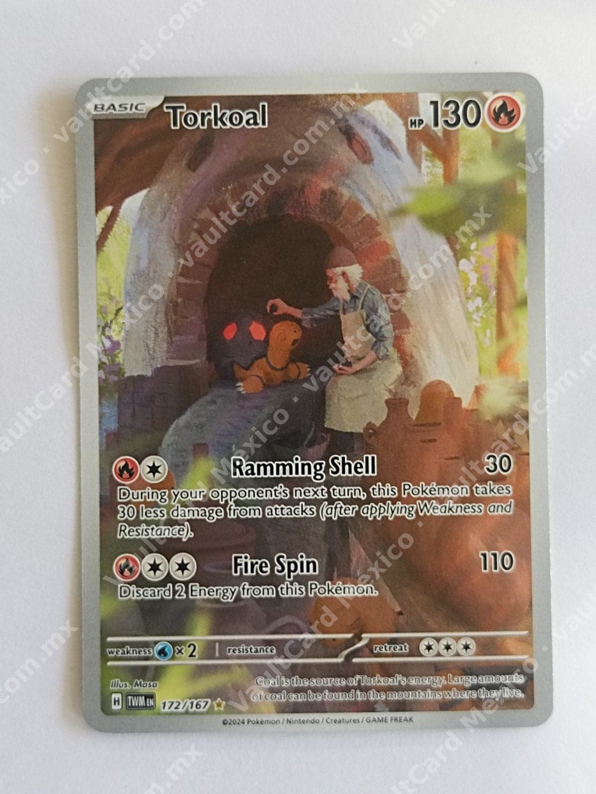 Torkoal 172/167 - TWM Inglés Illustration Rare