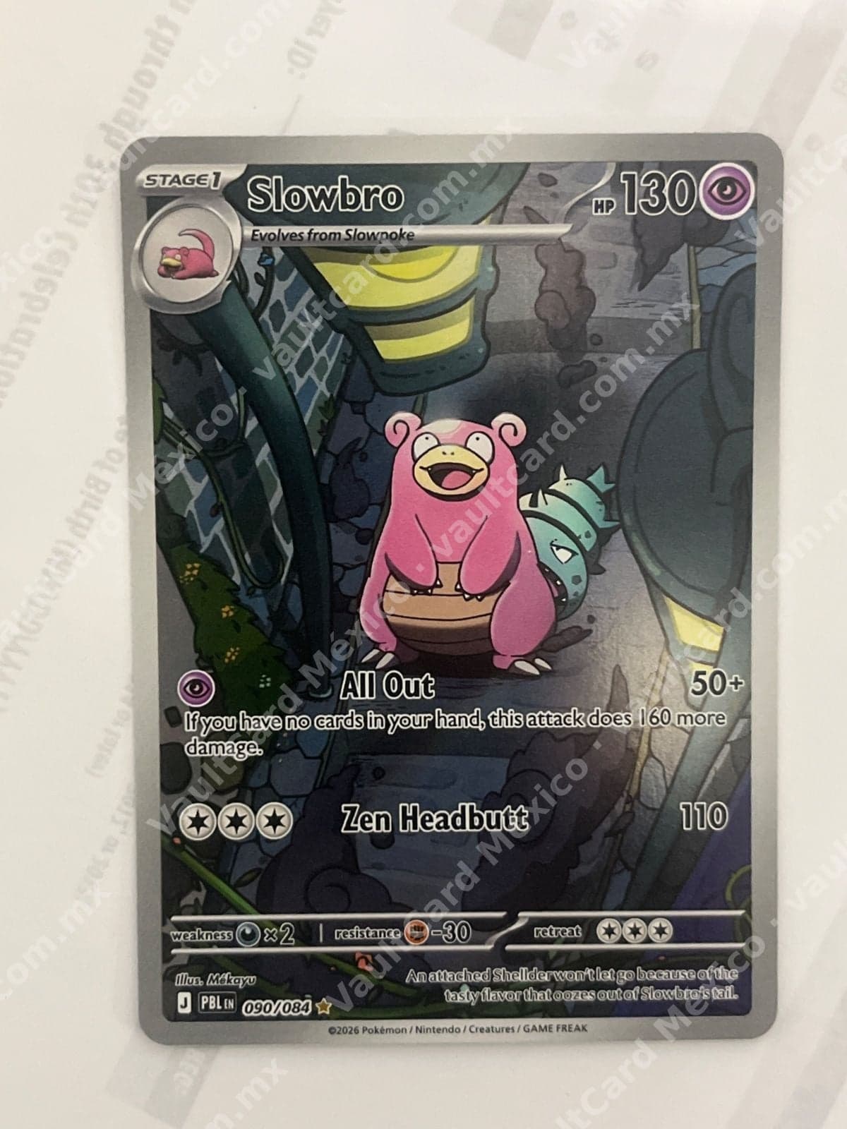 Slowbro 090/084 - (PBL) Art Rare Japonés