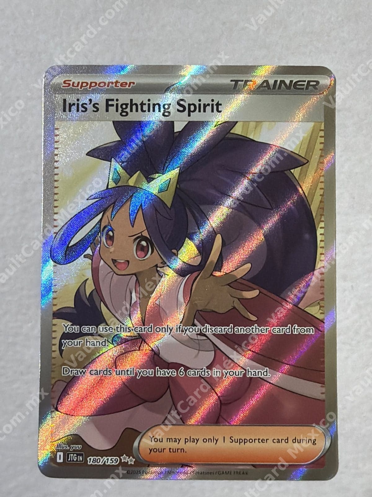 Iris's Fighting Spirit 180/159 - (JTG) Inglés - Special Illustration Rare