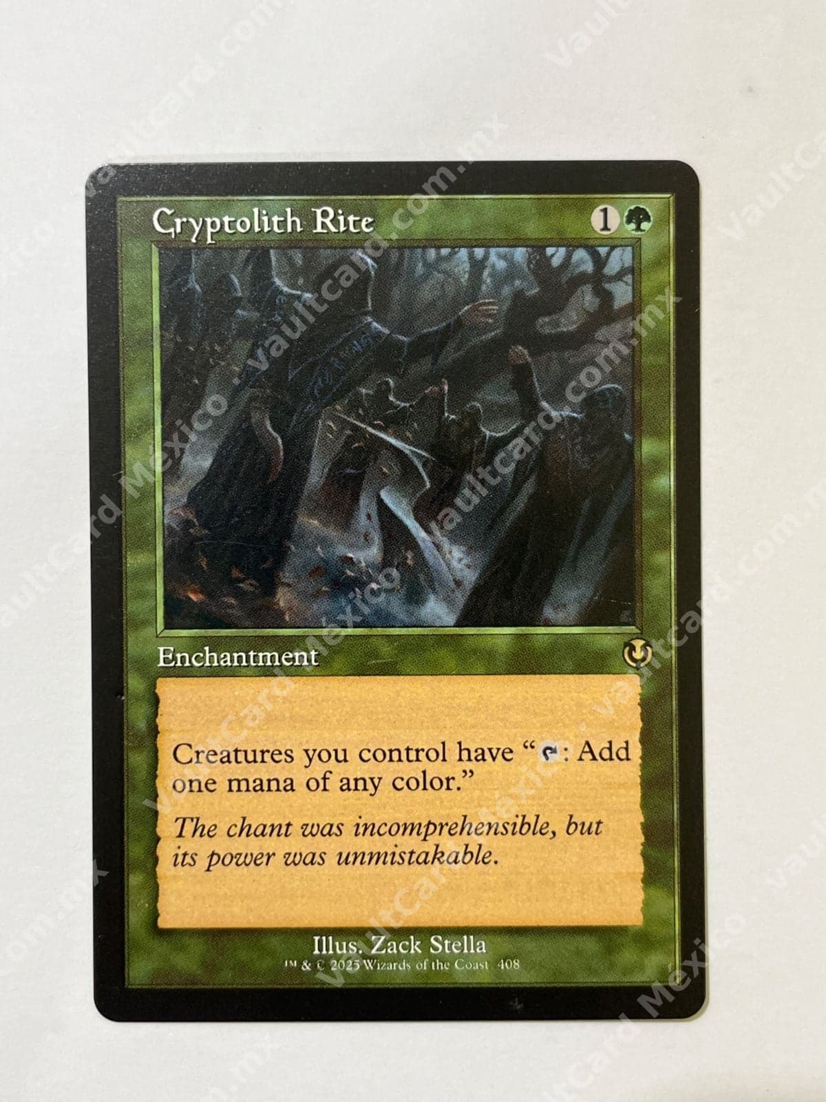 Cryptolith Rite #408 - Magic The Gathering (Inglés) - Marco Retro