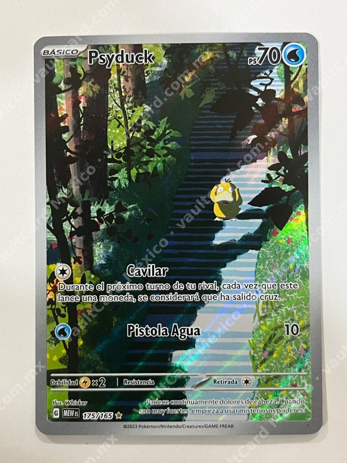 Psyduck 175/165 - 151 (MEW) Español - Illustration Rare