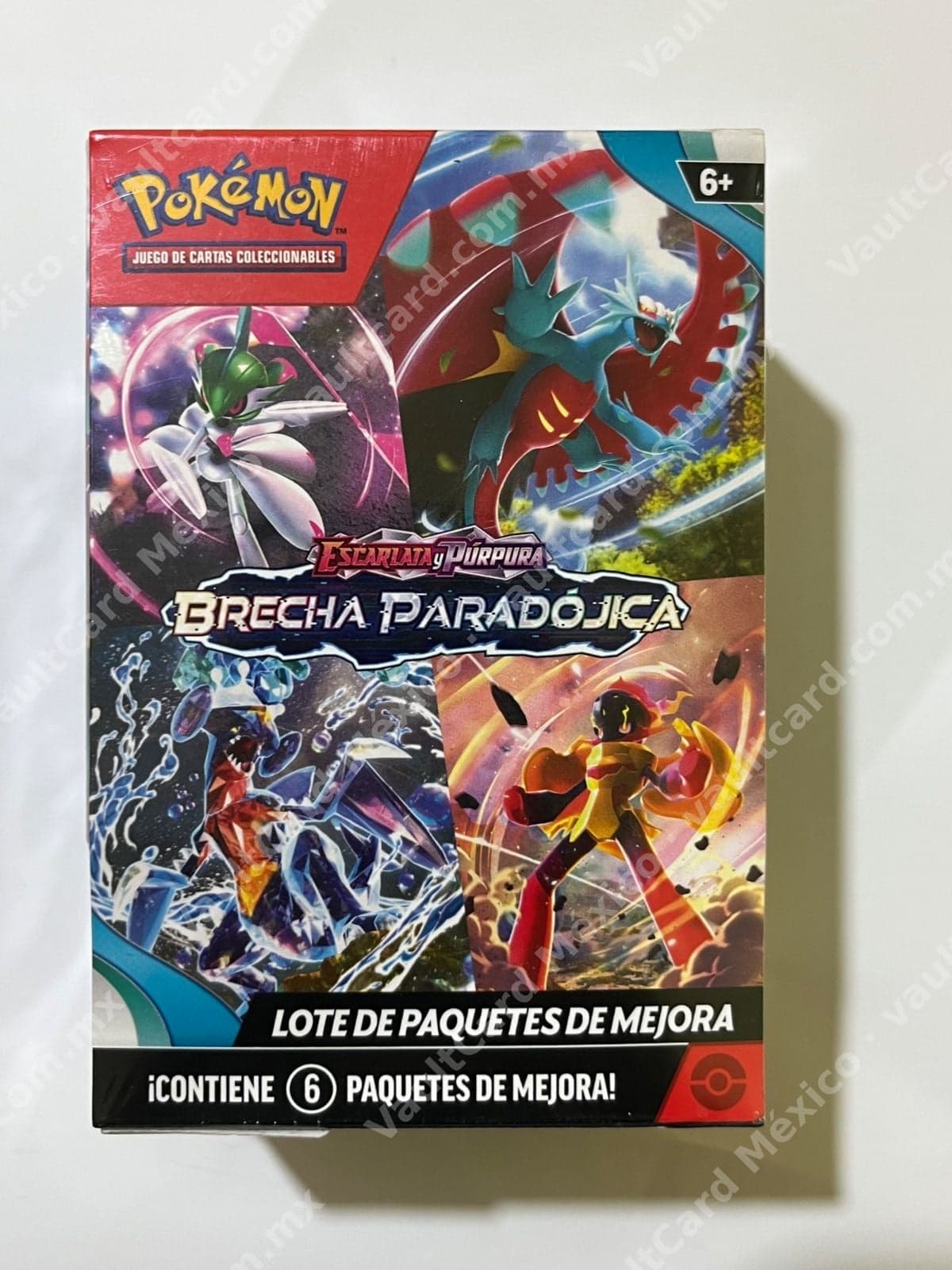 Lote de Paquetes de Mejora - Escarlata y Púrpura Brecha Paradójica (6 sobres) Español