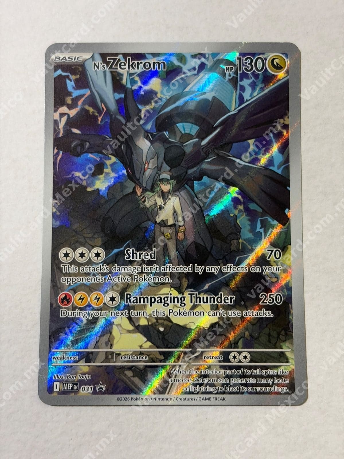 N's Zekrom 031 Promo (MEP) Inglés - Holo