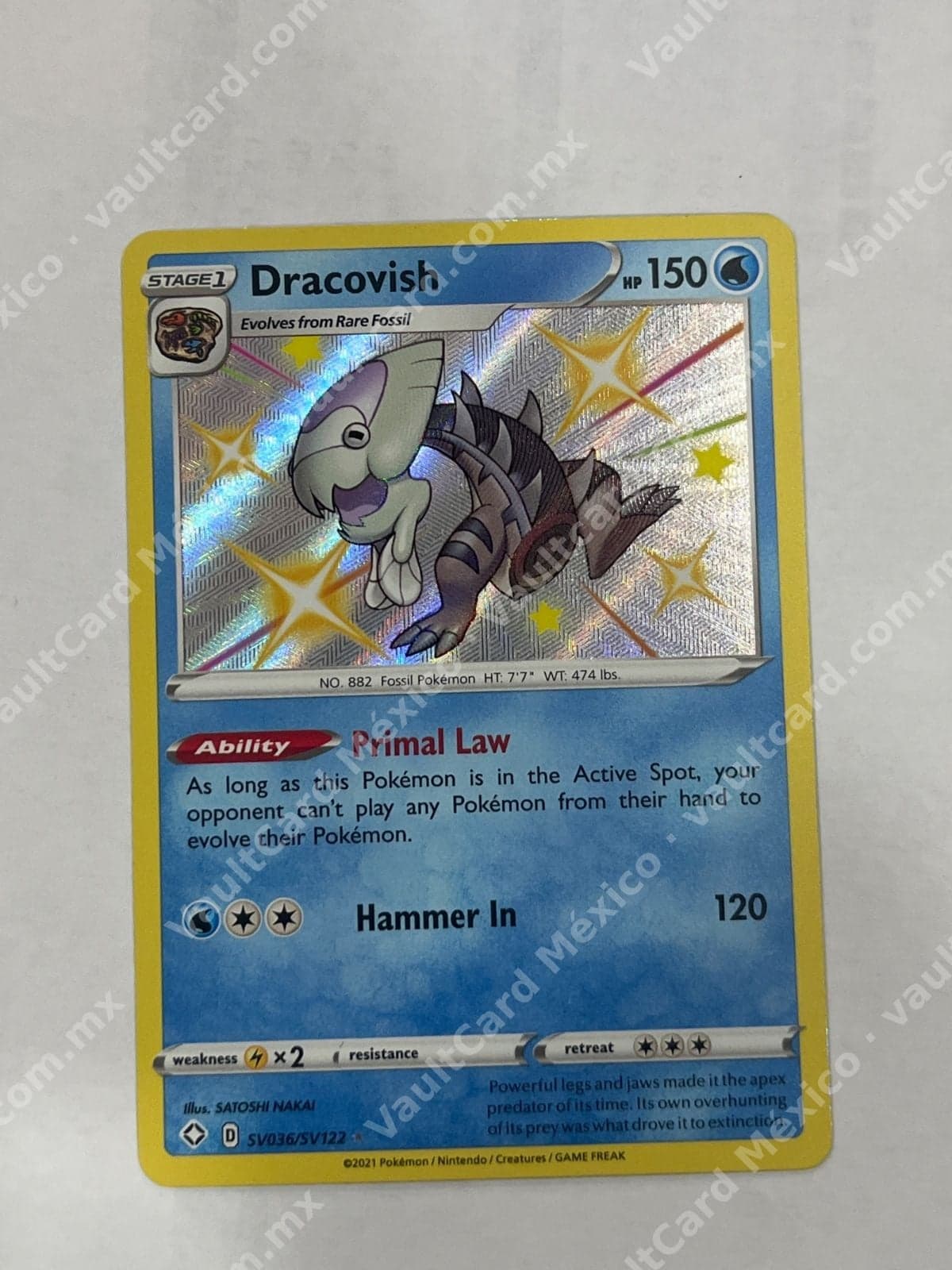 Dracovish SV036/SV122 Shiny Vault - Shining Fates Inglés