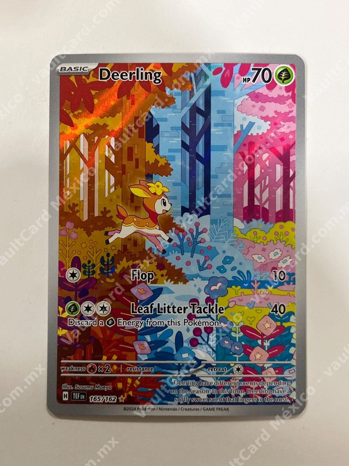 Deerling 165/162 - Temporal Forces (TEF) Inglés - Illustration Rare